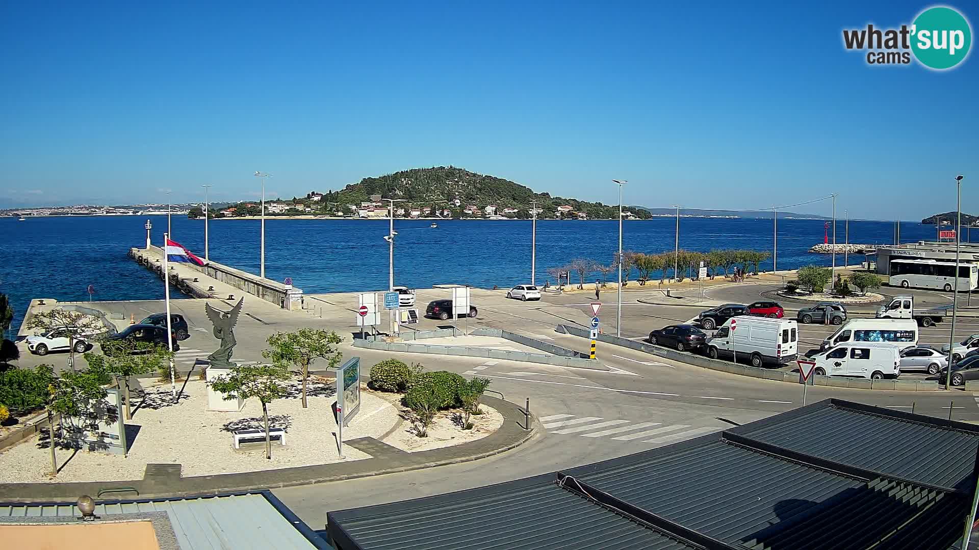 Webcam Ugljan – Preko Ferry to Zadar