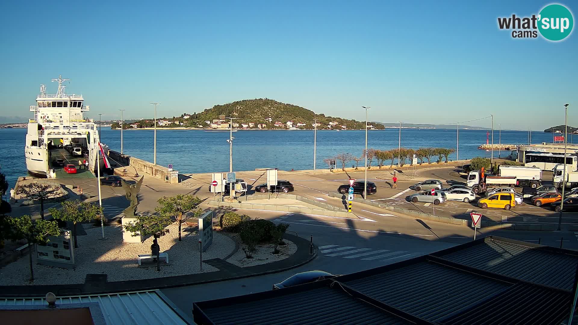 Web cam UGLJAN – Ferry de Preko à Zadar