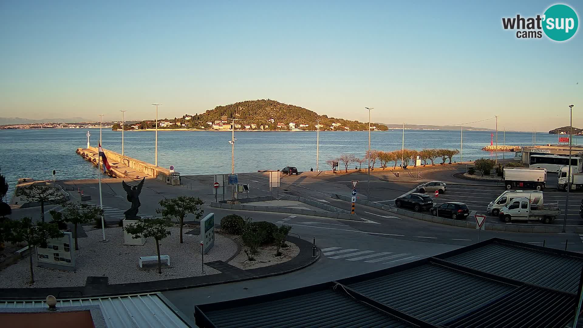 Web cam UGLJAN – Ferry de Preko à Zadar