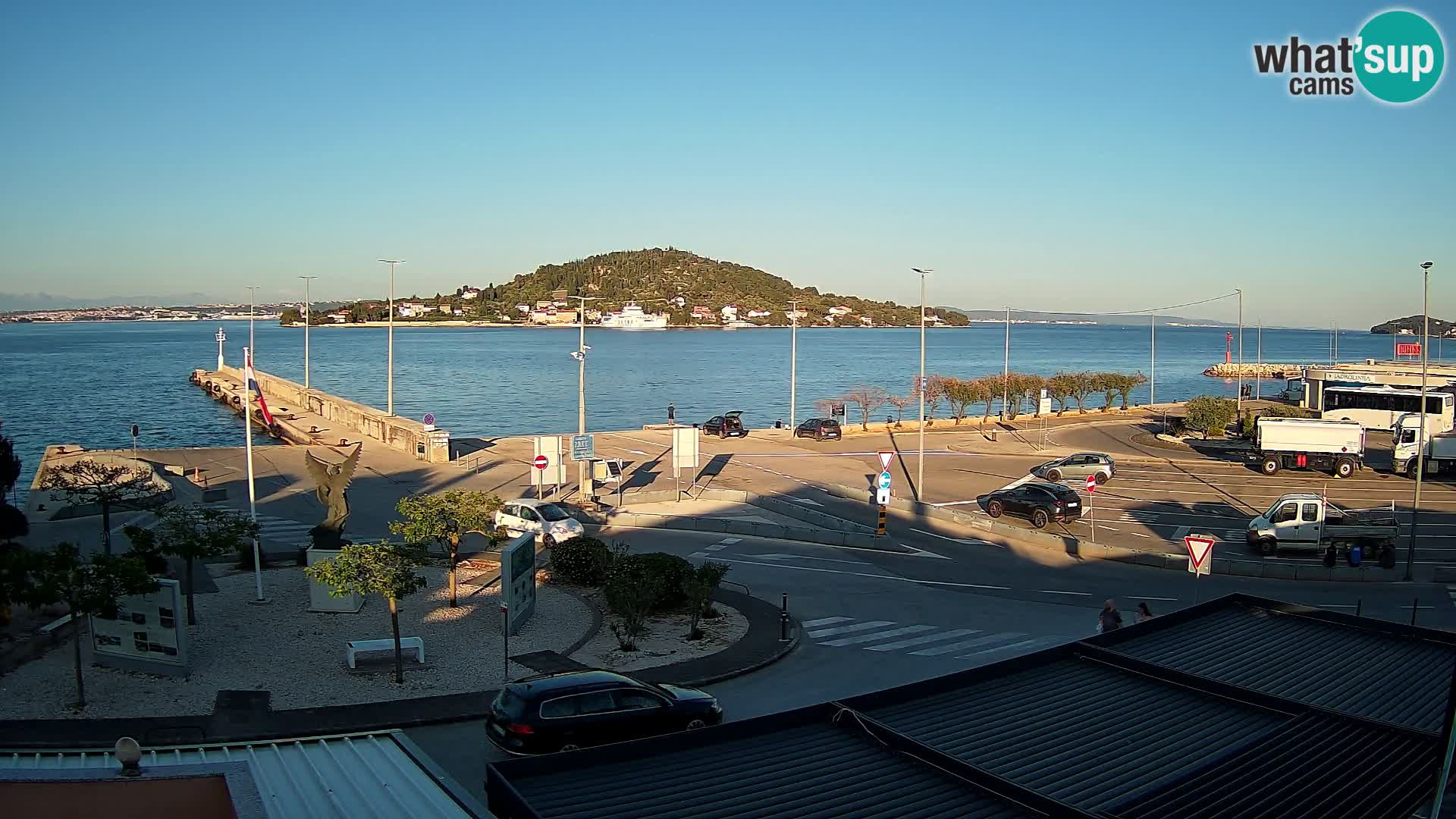 Cámara web UGLJAN – Transportar de Preko a Zadar