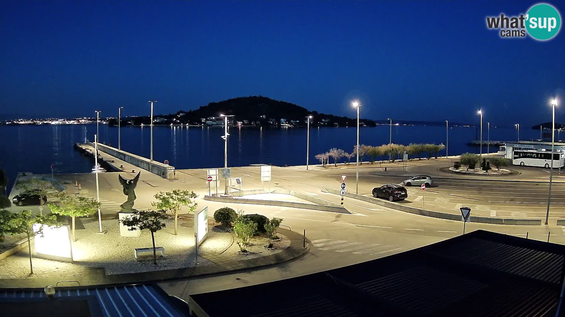 Spletna kamera Ugljan – trajekt Preko – Zadar