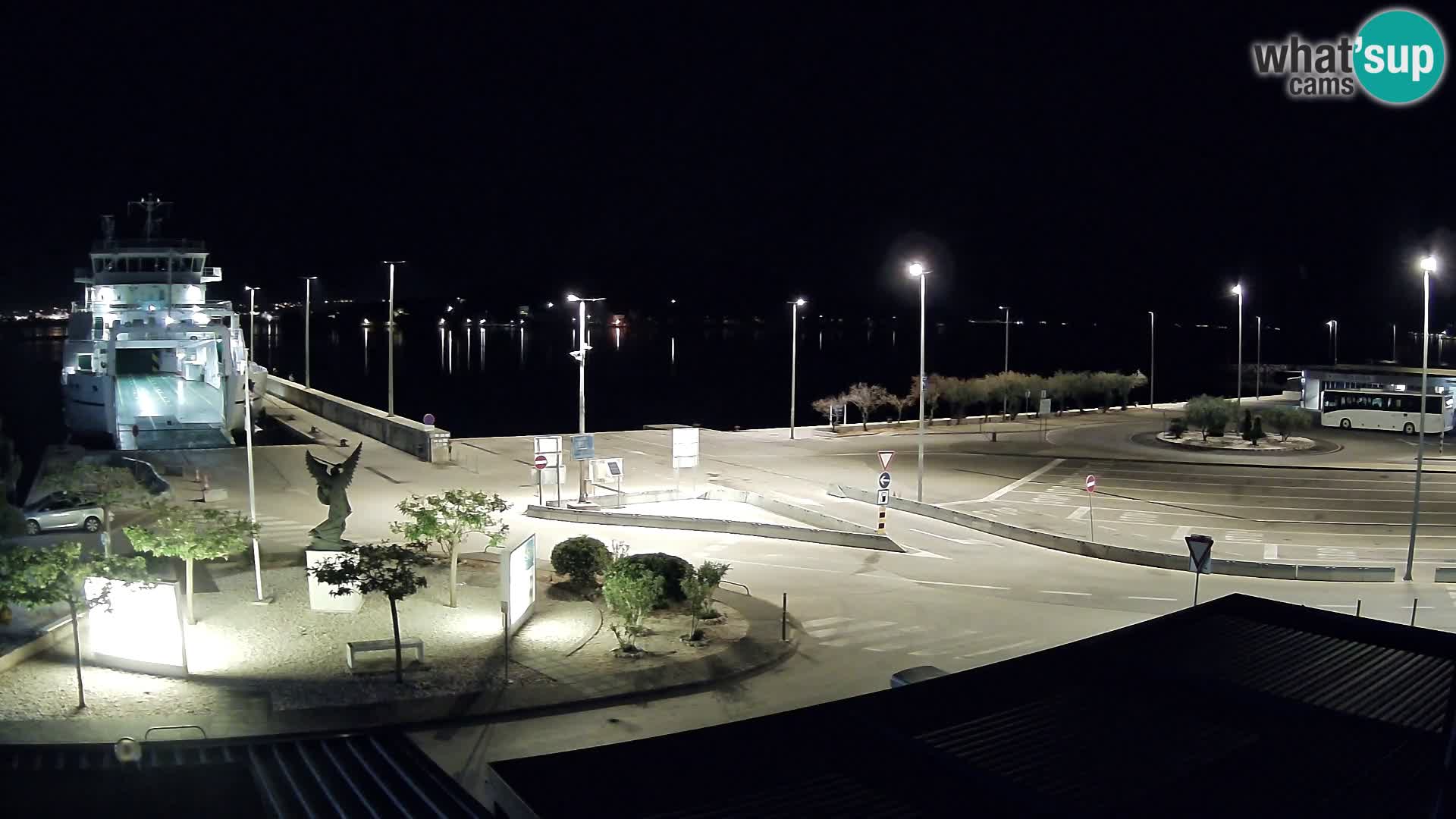 Webcam Ugljan – Preko Ferry to Zadar
