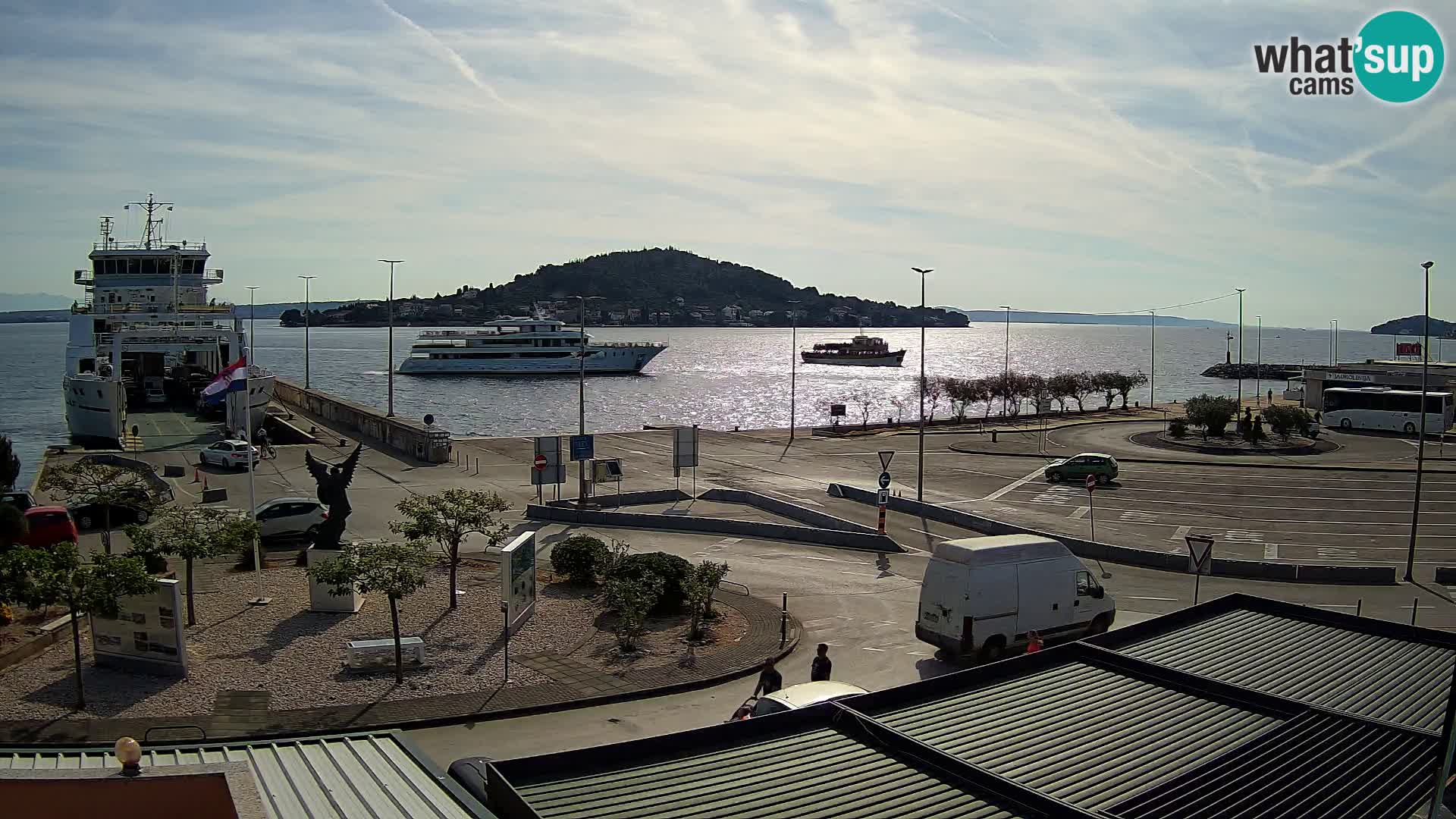 UGLJAN Webcam – Preko-Fähre nach Zadar
