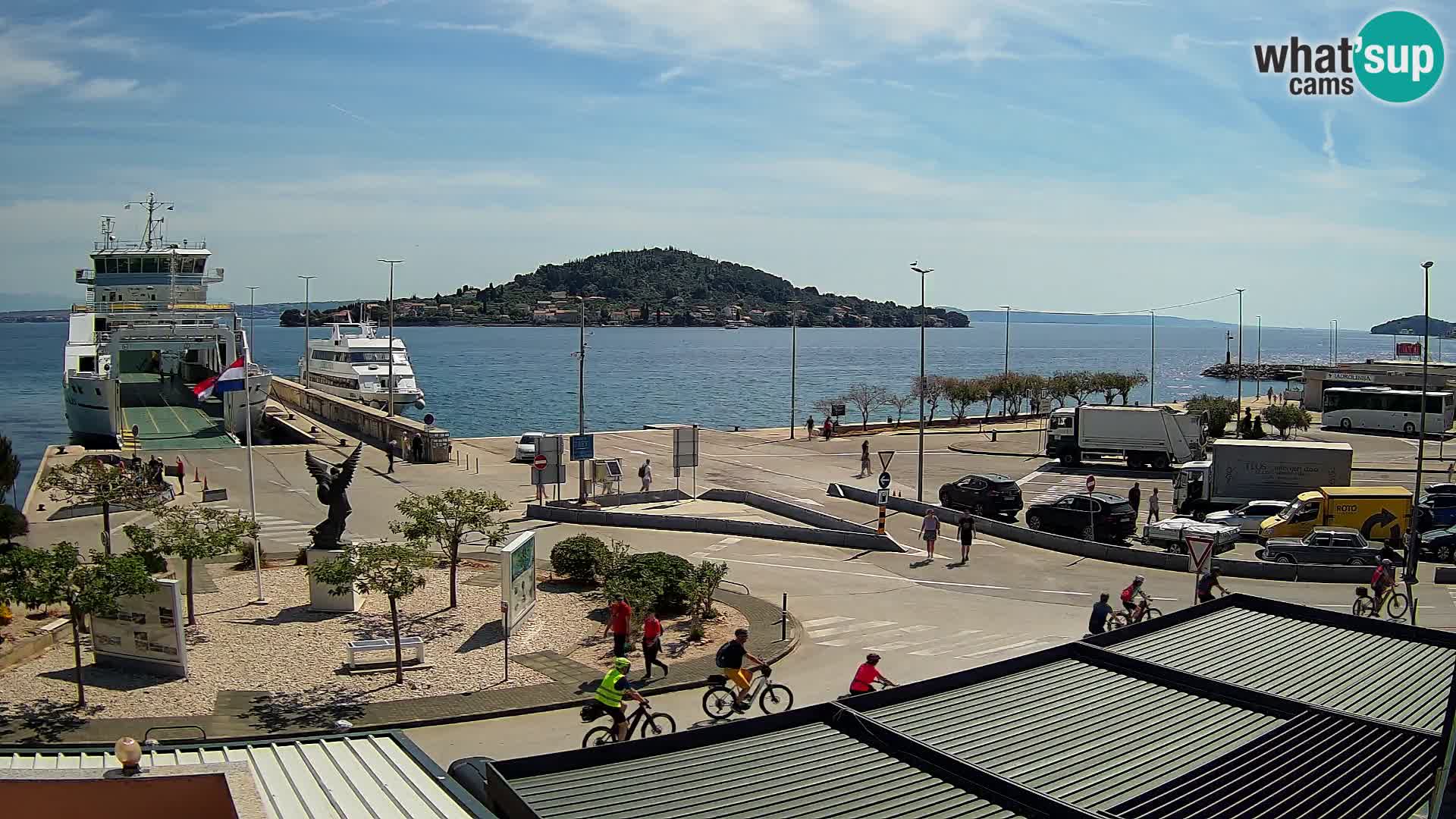 Web cam UGLJAN – Ferry de Preko à Zadar