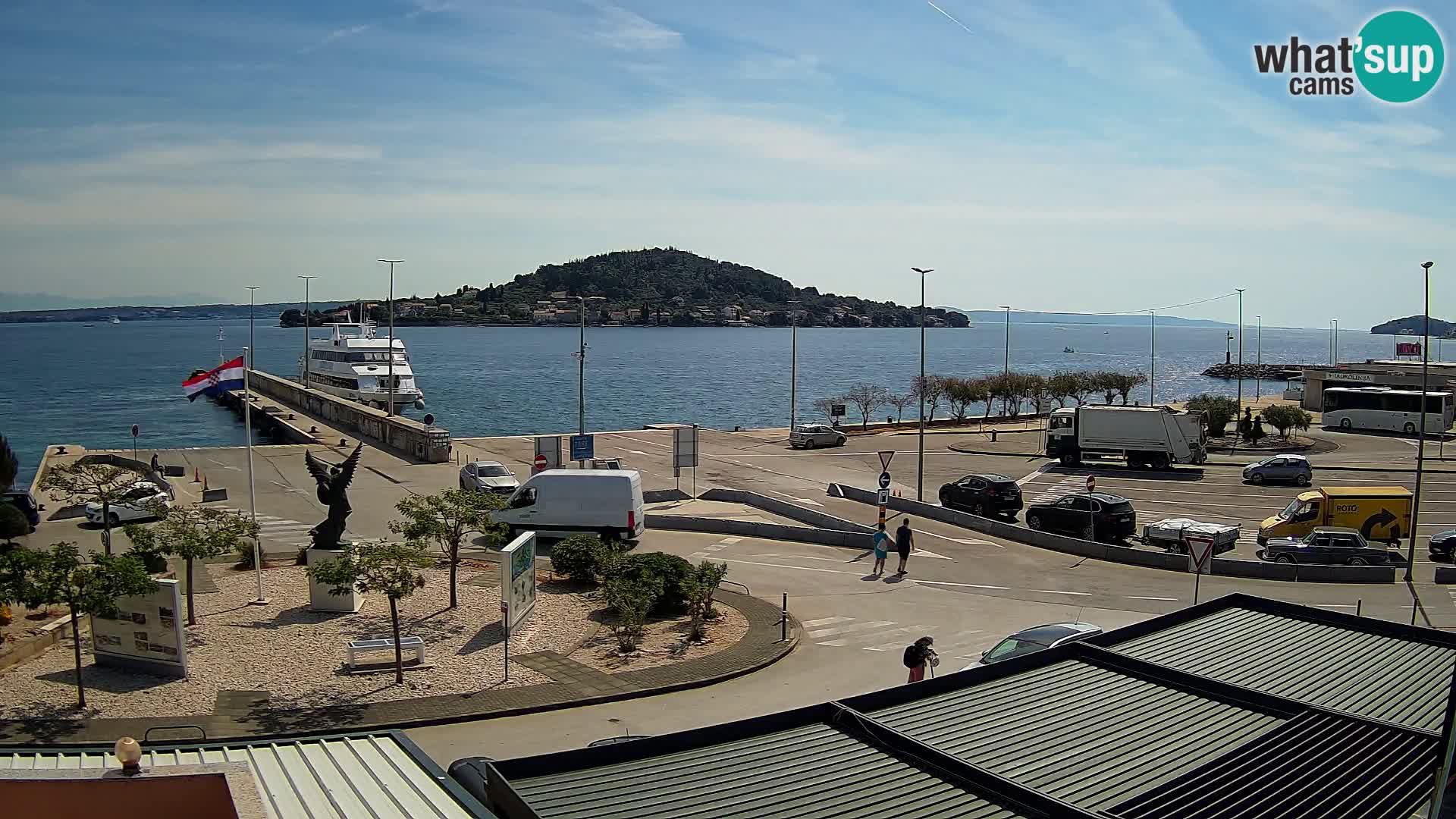 Webcam Ugljan – Preko Ferry to Zadar