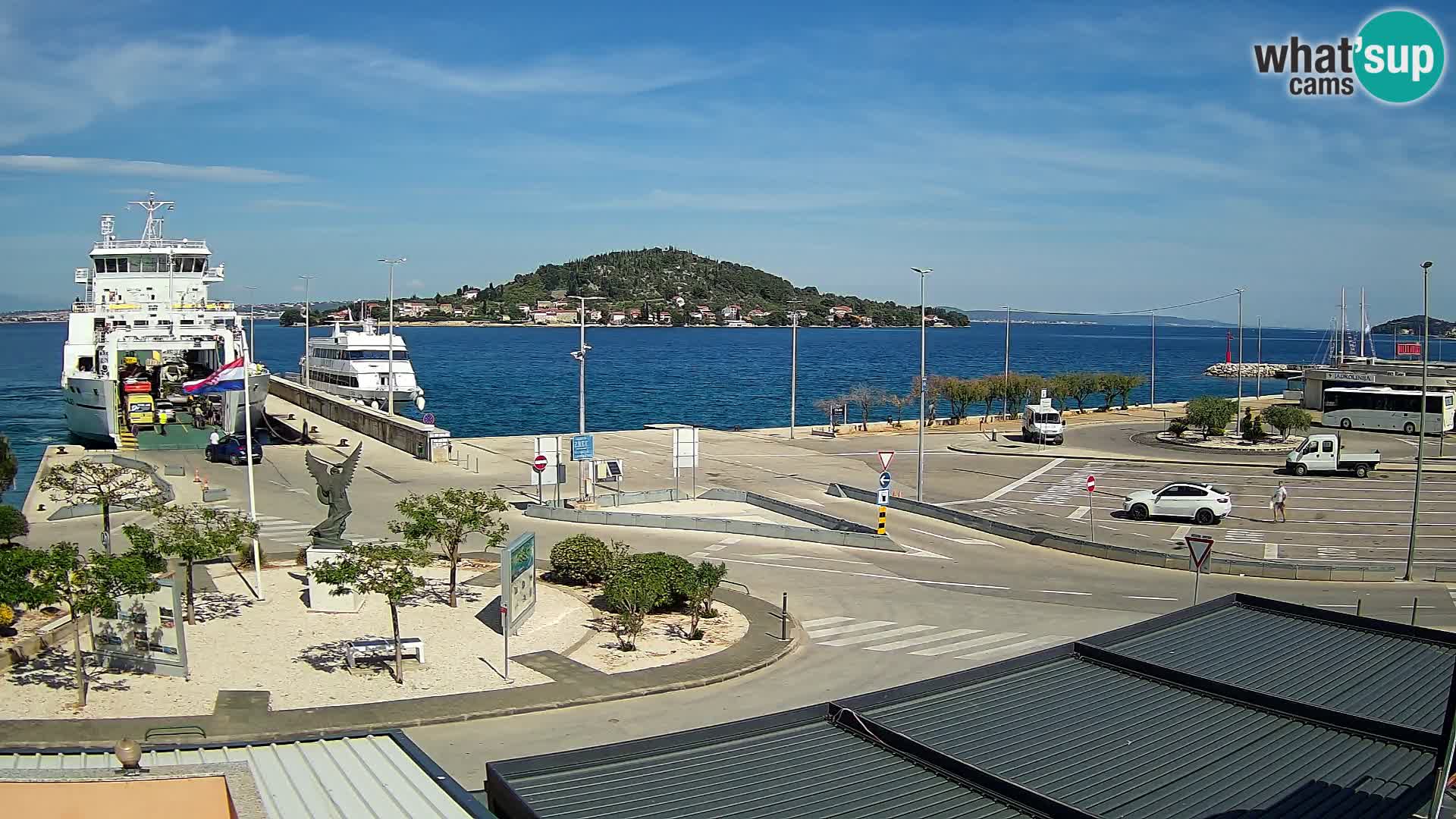 Cámara web UGLJAN – Transportar de Preko a Zadar