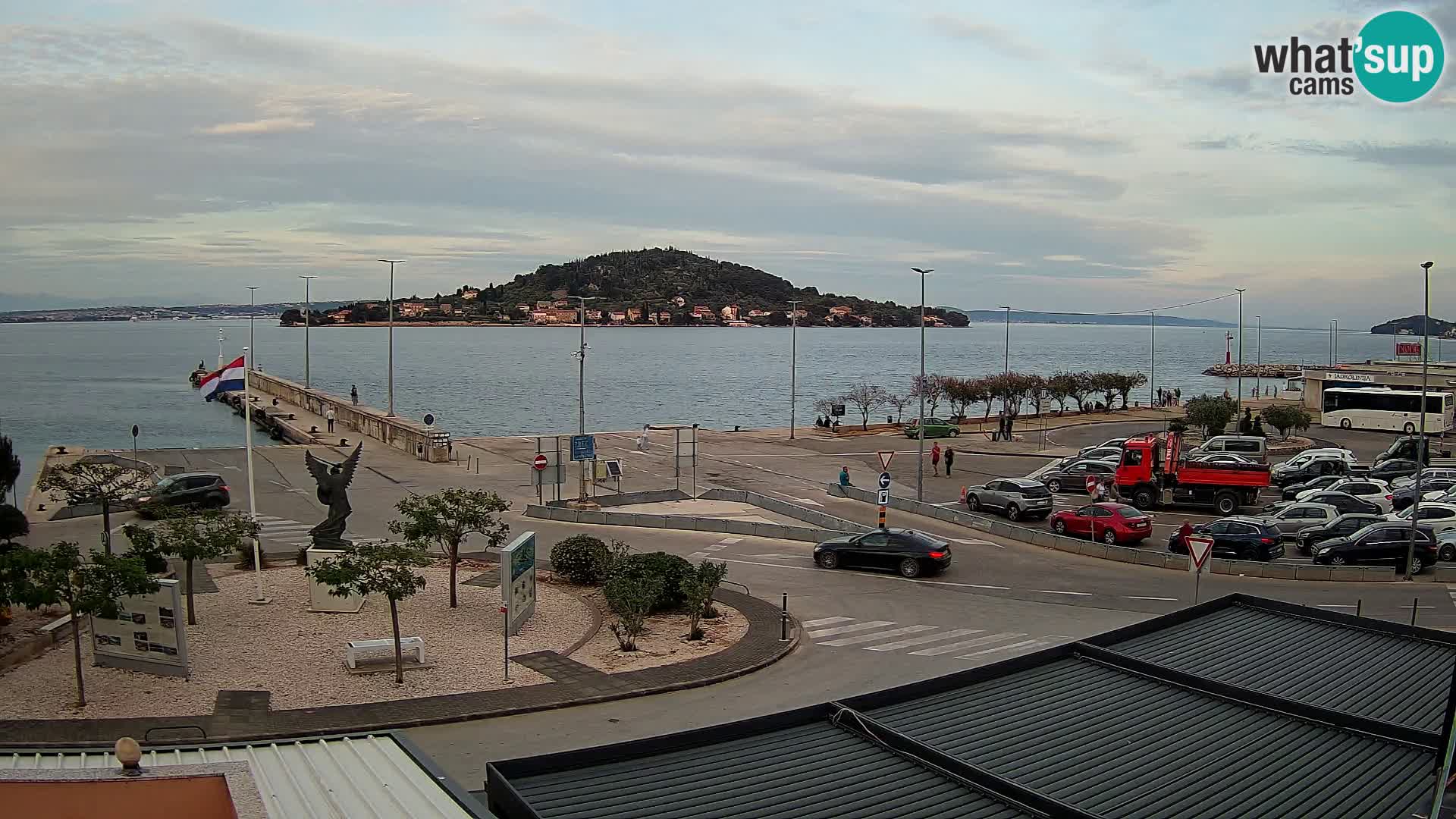 Webcam Ugljan – Preko Ferry to Zadar