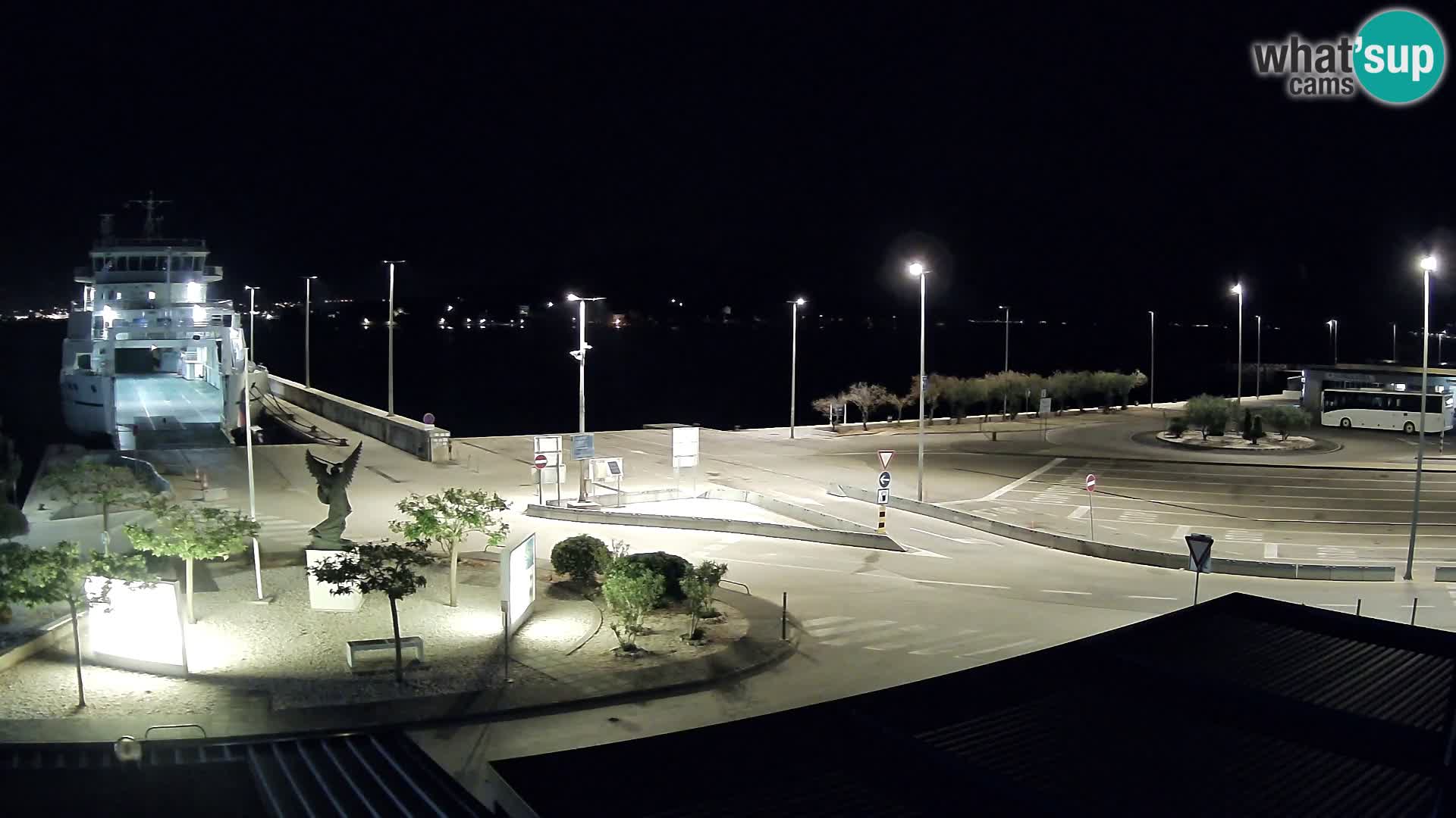 Webcam Ugliano – terminal traghetto da Preko a Zara