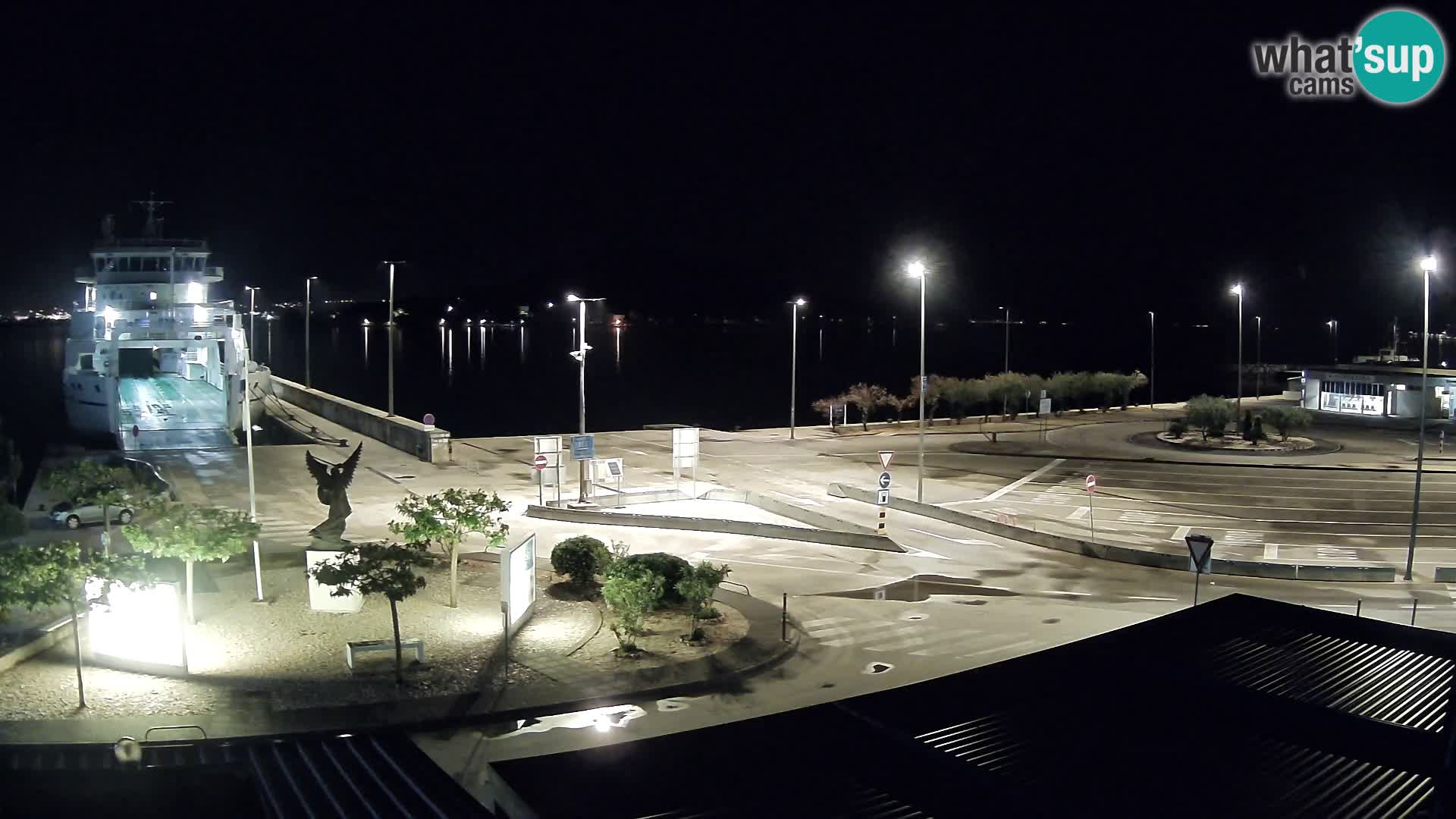 Spletna kamera Ugljan – trajekt Preko – Zadar