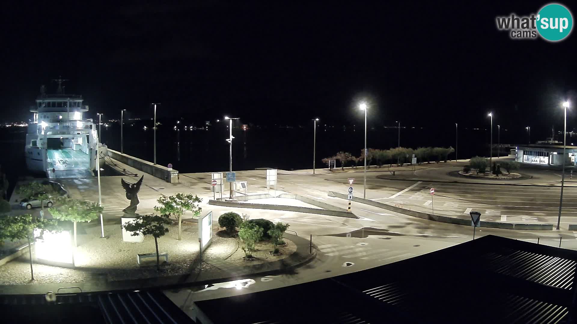 Webcam Ugljan – Preko Ferry to Zadar