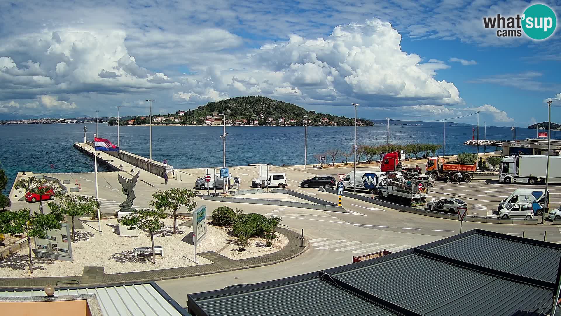 Web cam UGLJAN – Ferry de Preko à Zadar