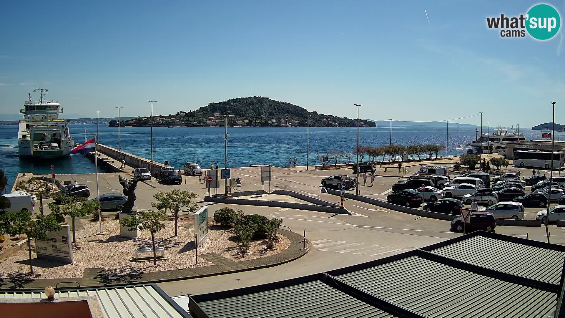 UGLJAN Webcam – Preko-Fähre nach Zadar