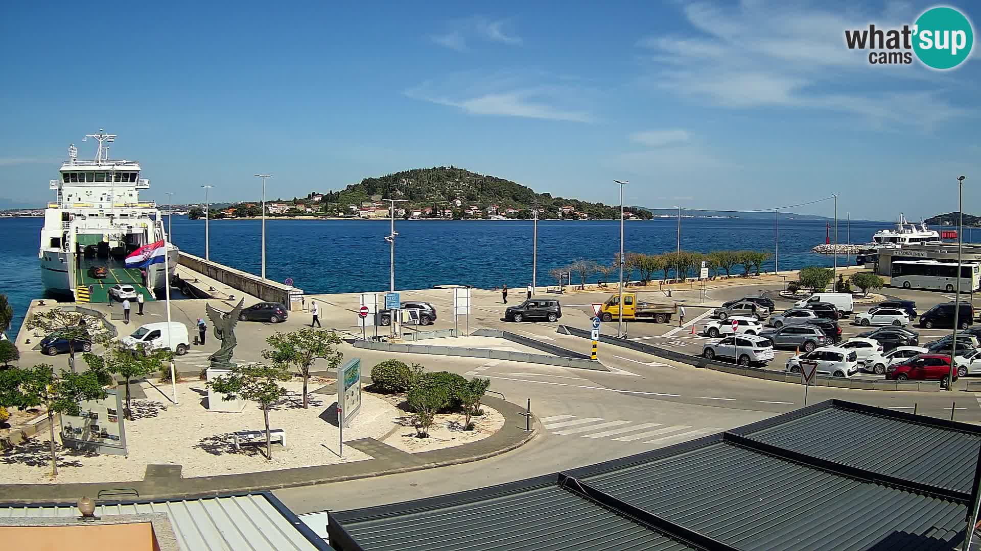 Cámara web UGLJAN – Transportar de Preko a Zadar