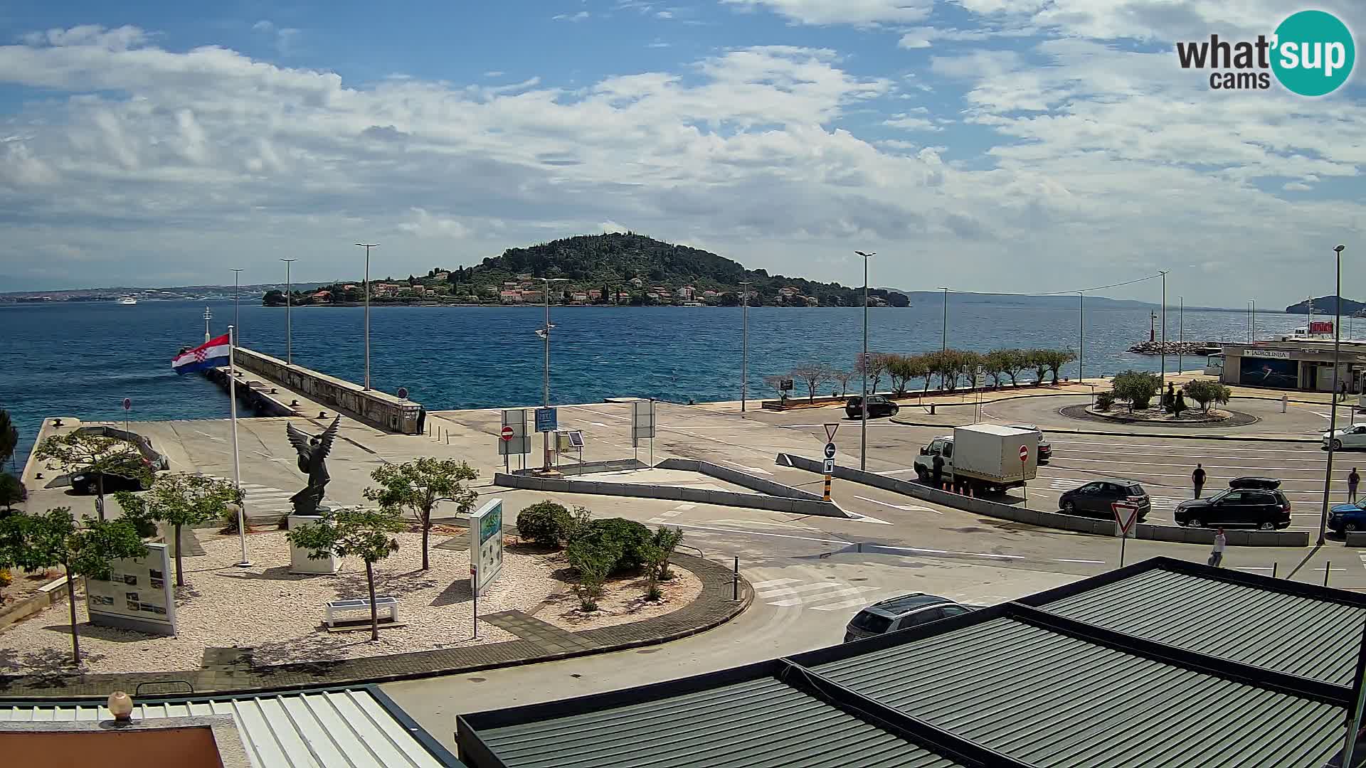 Web cam UGLJAN – Ferry de Preko à Zadar