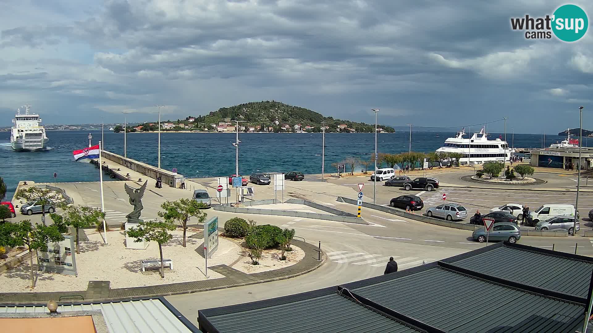 Web cam UGLJAN – Ferry de Preko à Zadar