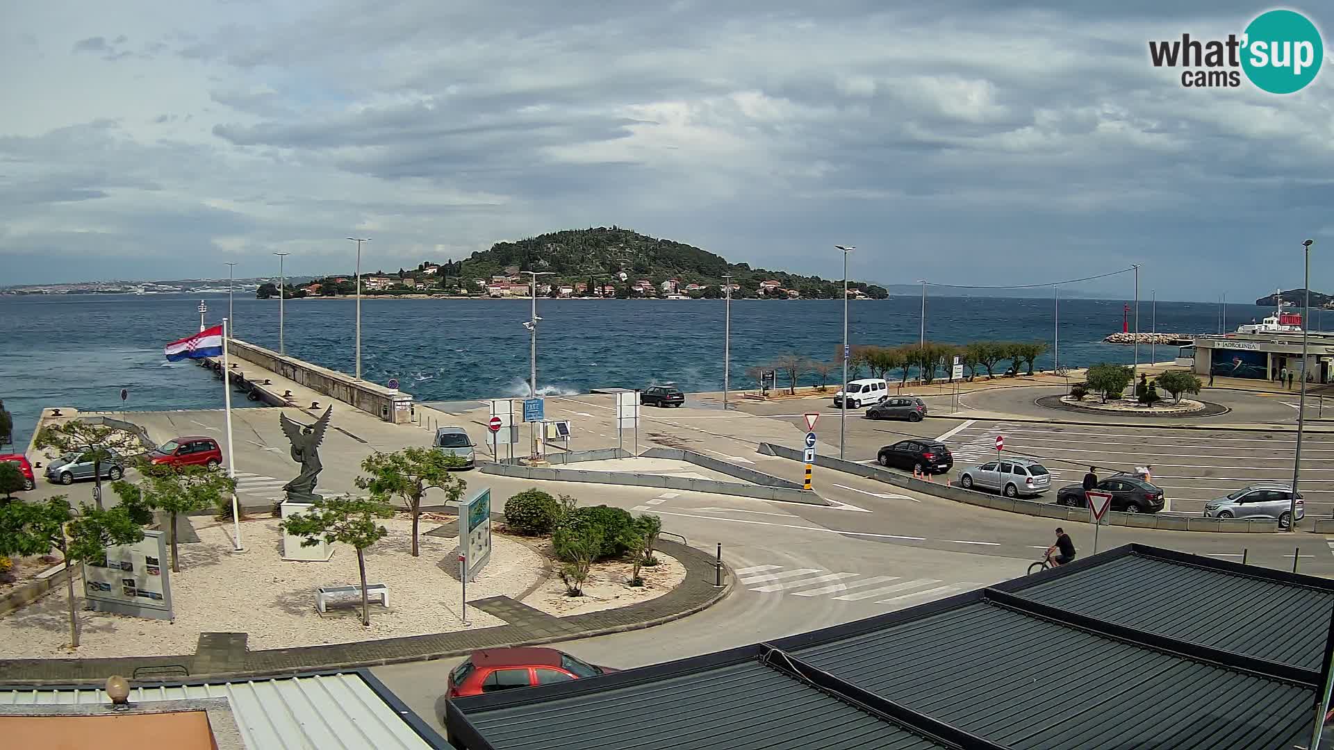 UGLJAN Webcam – Preko-Fähre nach Zadar