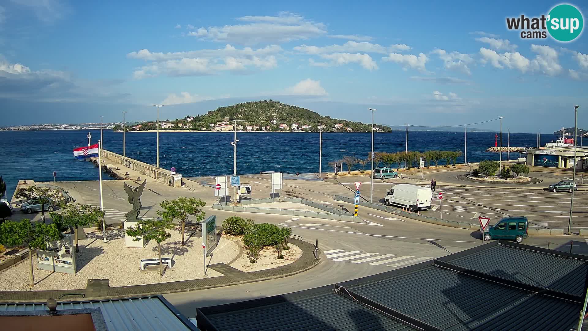 UGLJAN Webcam – Preko-Fähre nach Zadar