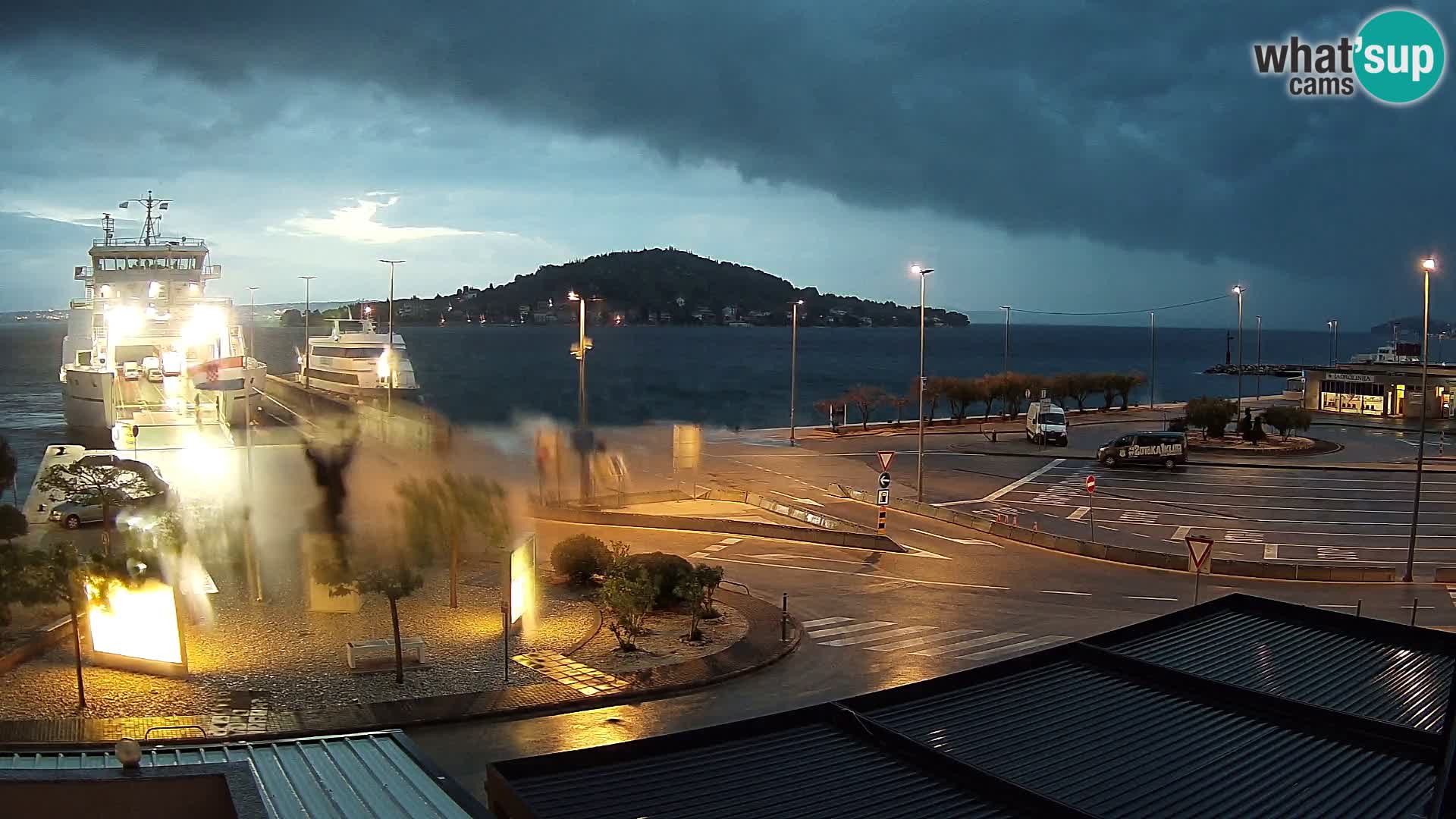 Webcam Ugljan – Preko Ferry to Zadar