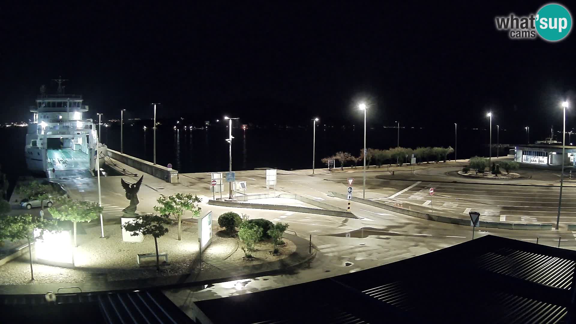 Webcam Ugliano – terminal traghetto da Preko a Zara