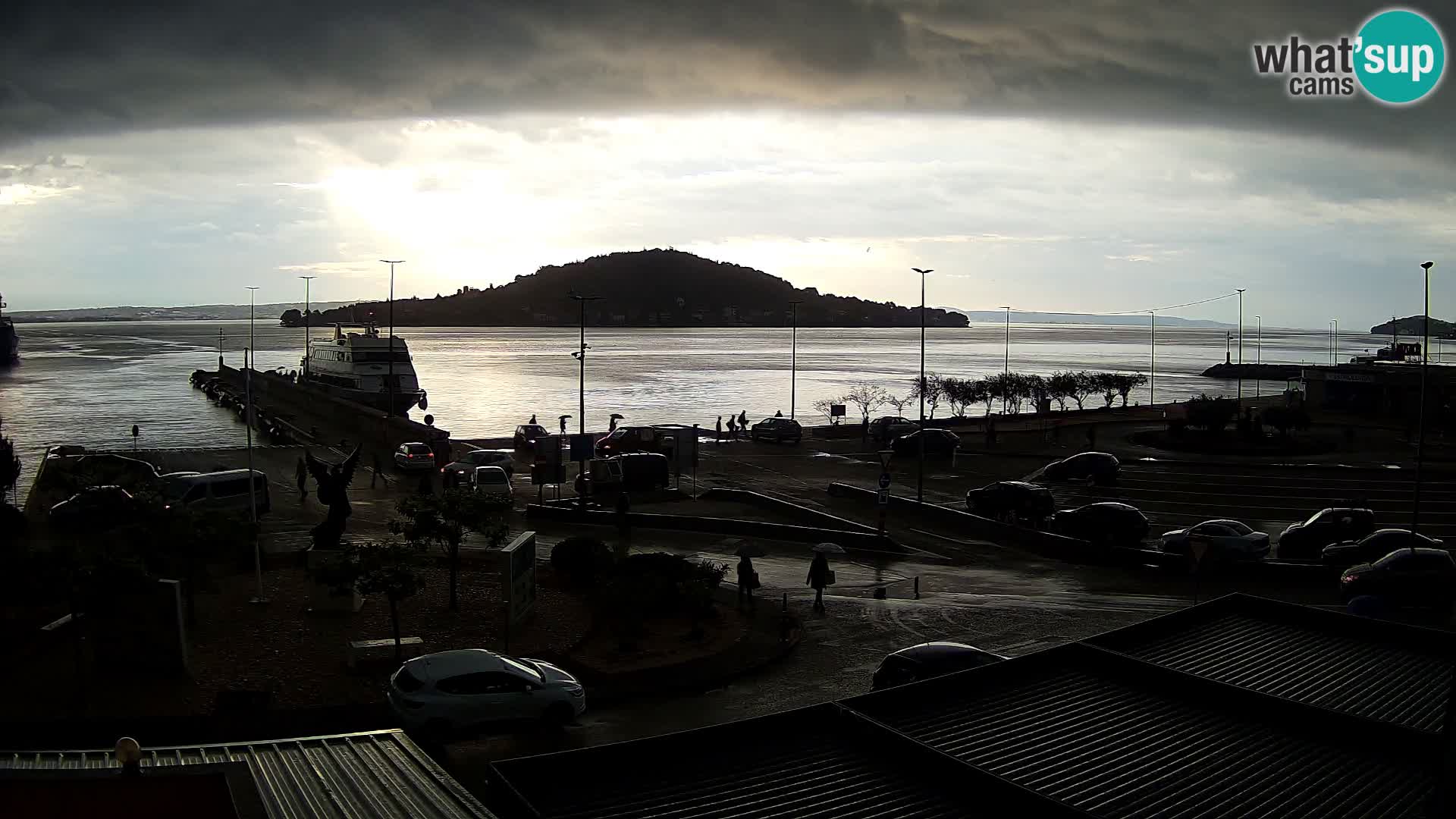 Webcam Ugljan – Preko Ferry to Zadar