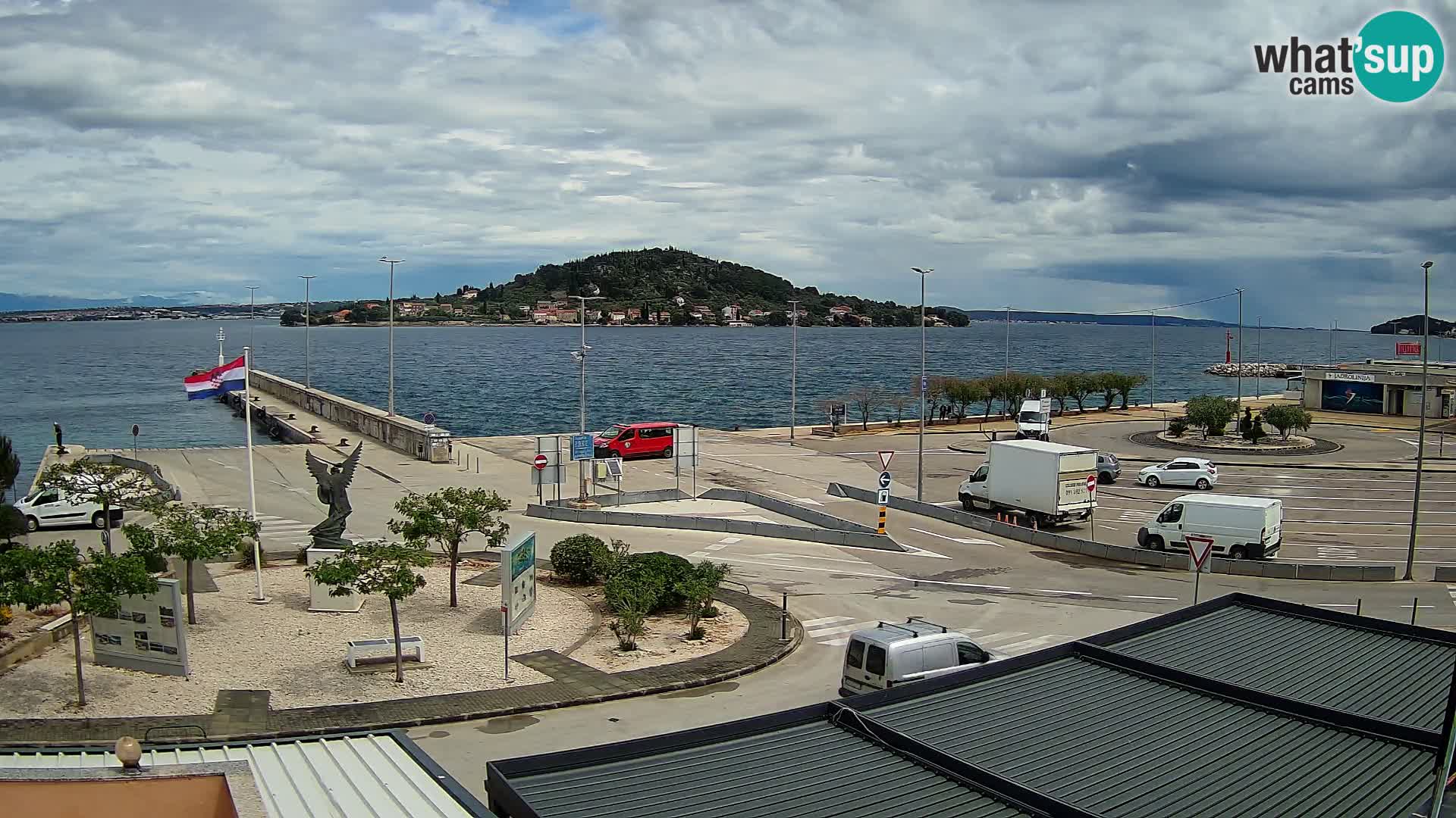 Web cam UGLJAN – Ferry de Preko à Zadar