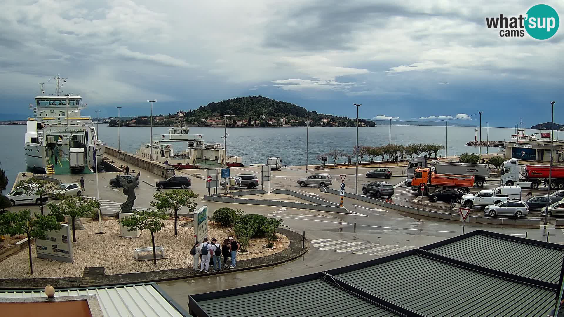 Webcam Ugljan – Preko Ferry to Zadar