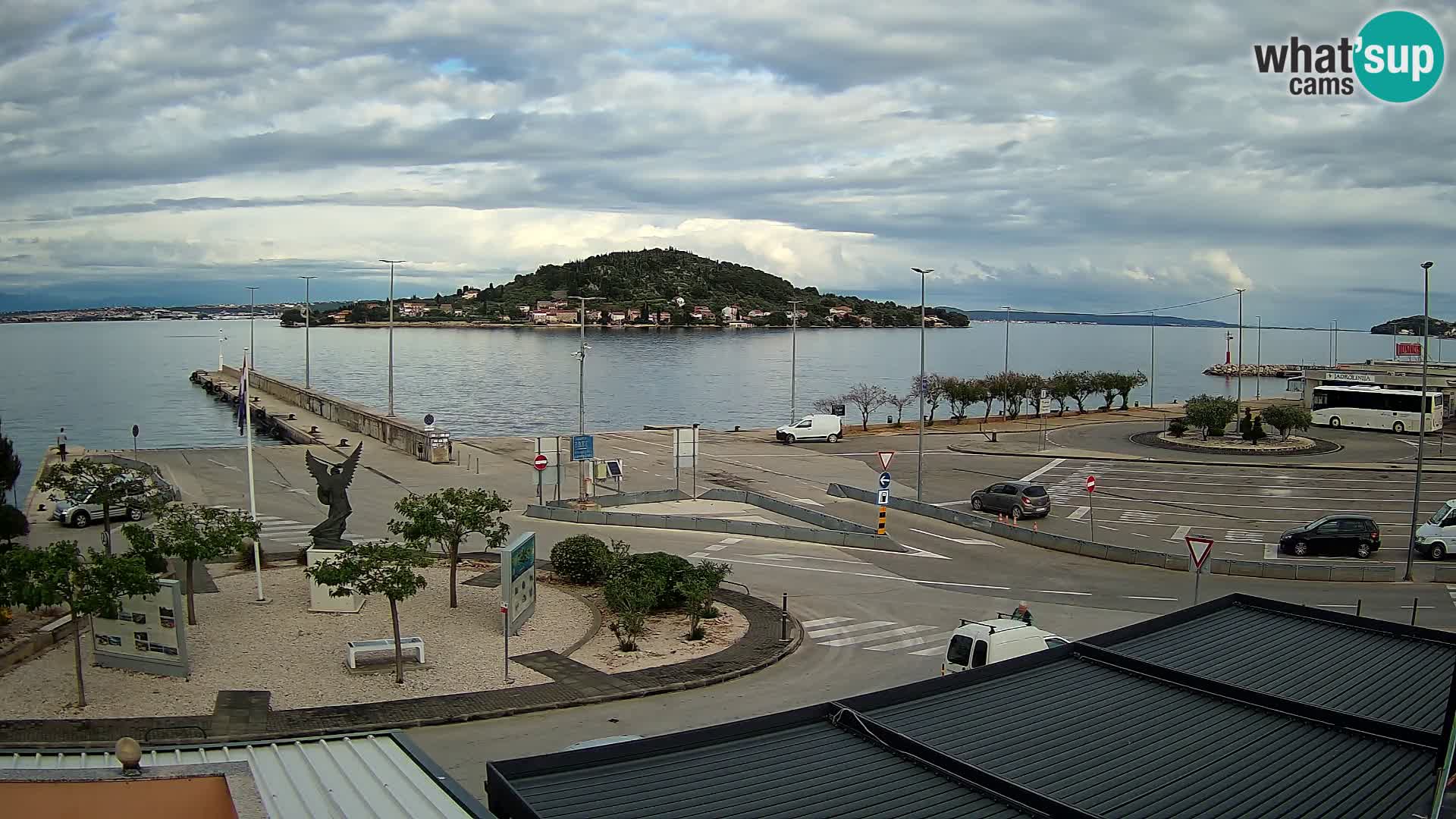 Webcam Ugljan – Preko Ferry to Zadar