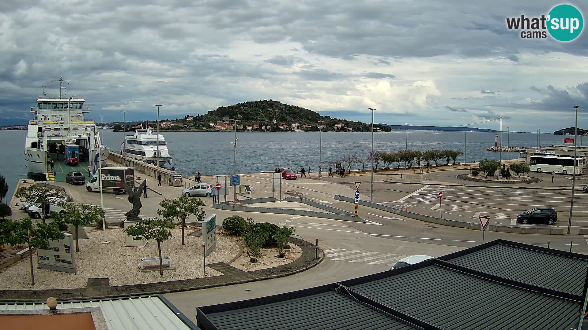 Web cam UGLJAN – Ferry de Preko à Zadar