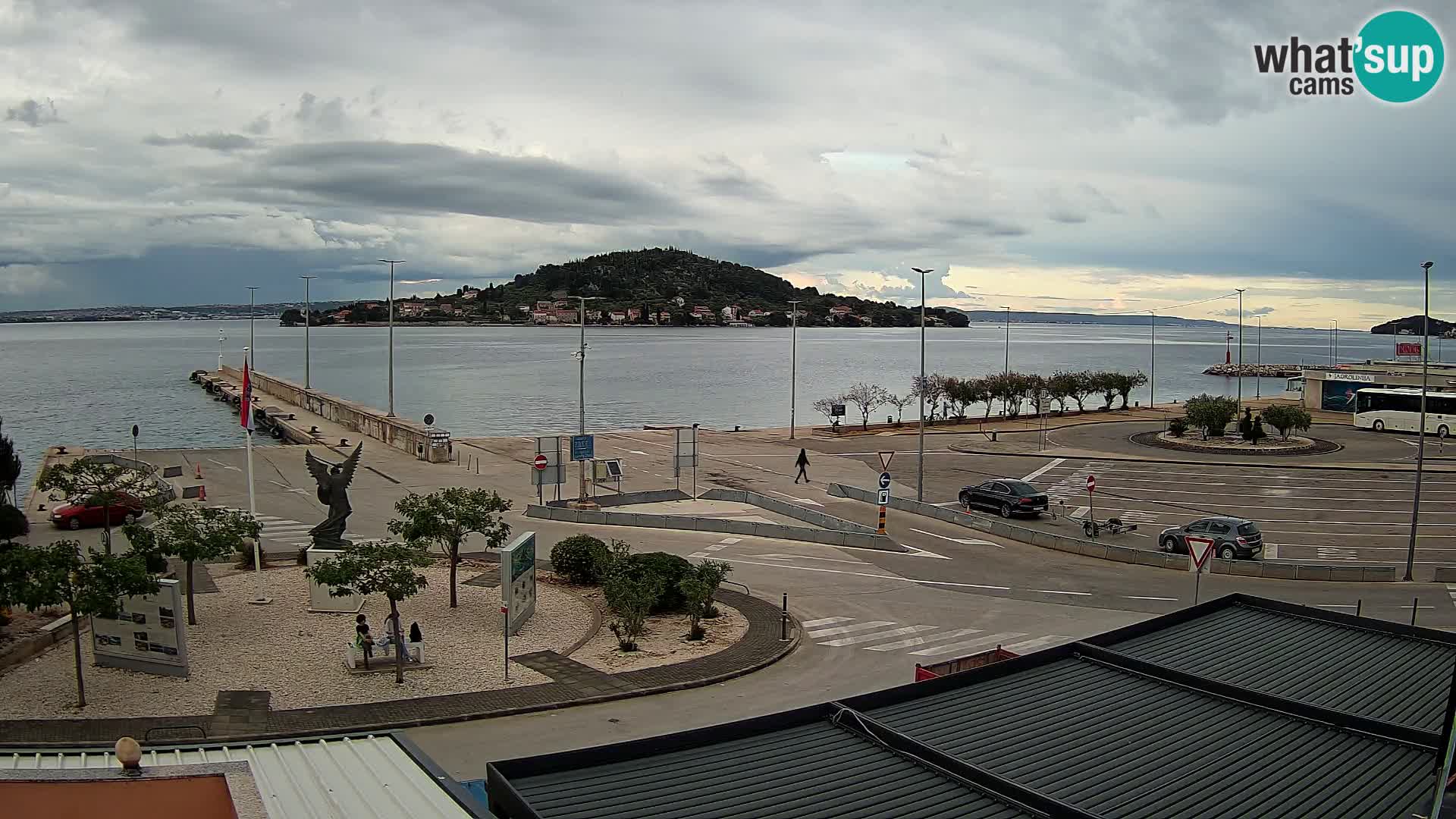 Webcam Ugljan – Preko Ferry to Zadar