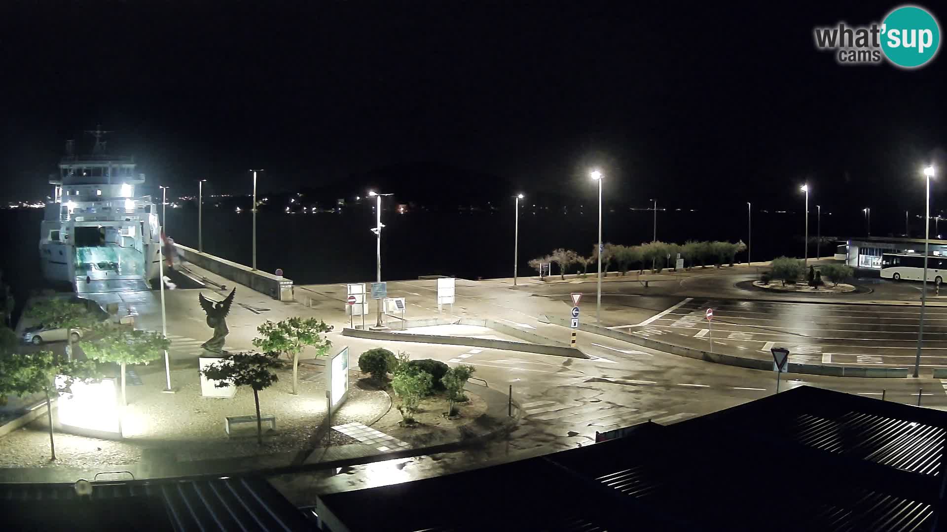 Spletna kamera Ugljan – trajekt Preko – Zadar