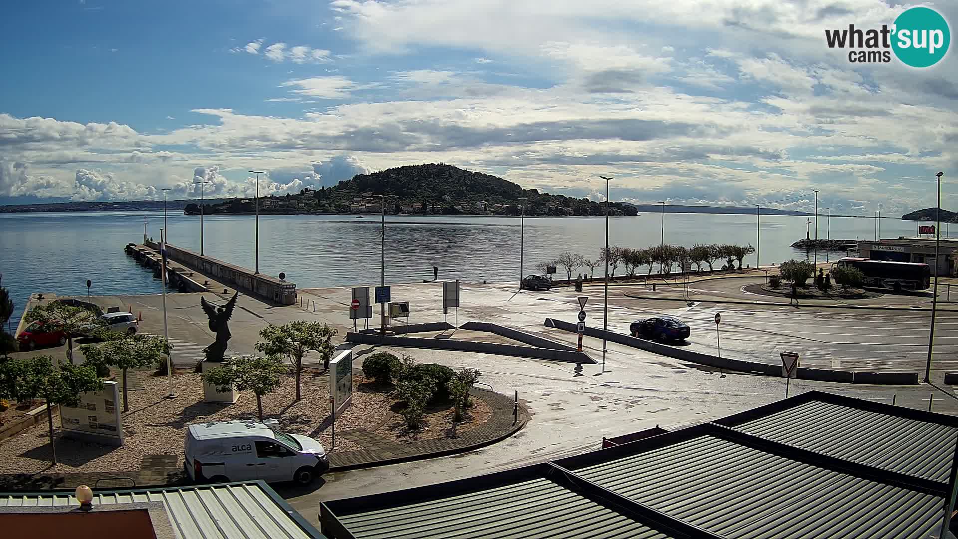 Webcam Ugljan – Preko Ferry to Zadar