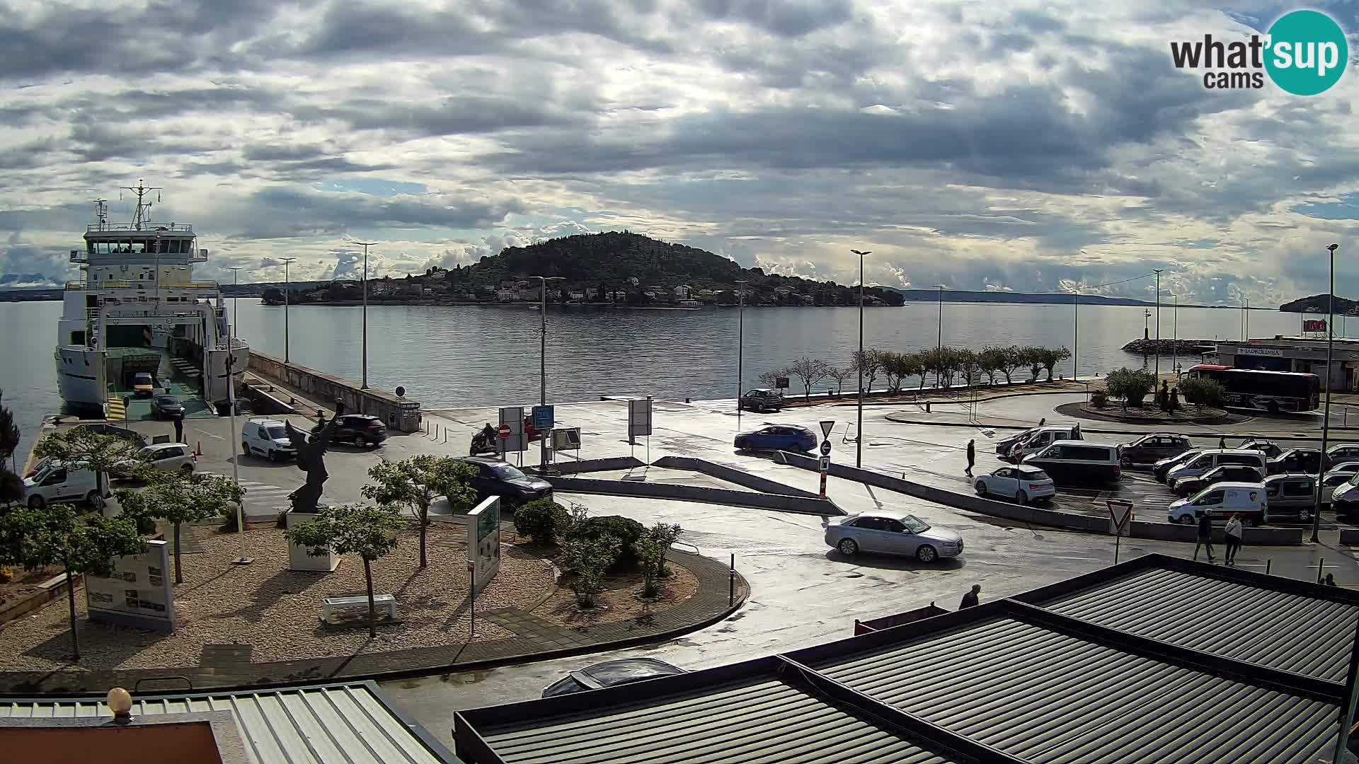 Webcam Ugljan – Preko Ferry to Zadar