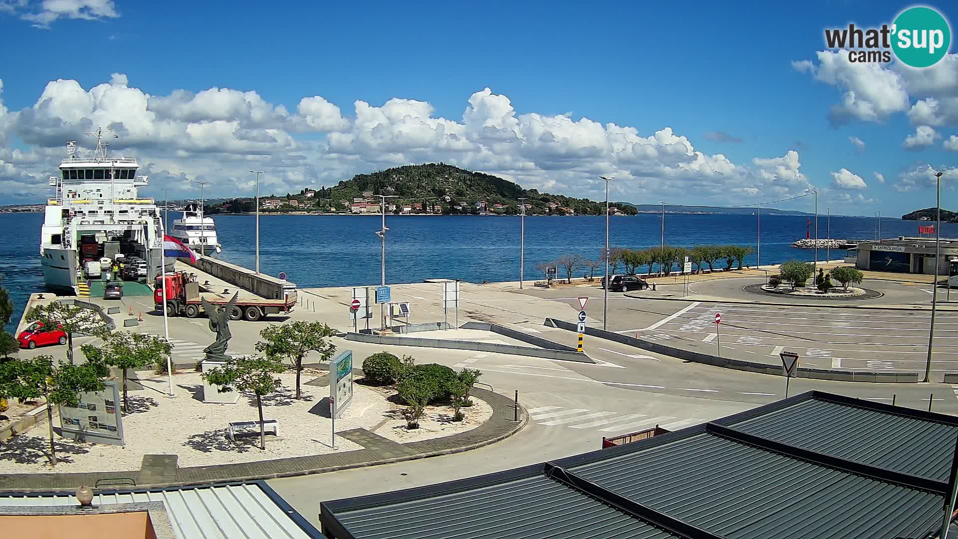 Web cam UGLJAN – Ferry de Preko à Zadar