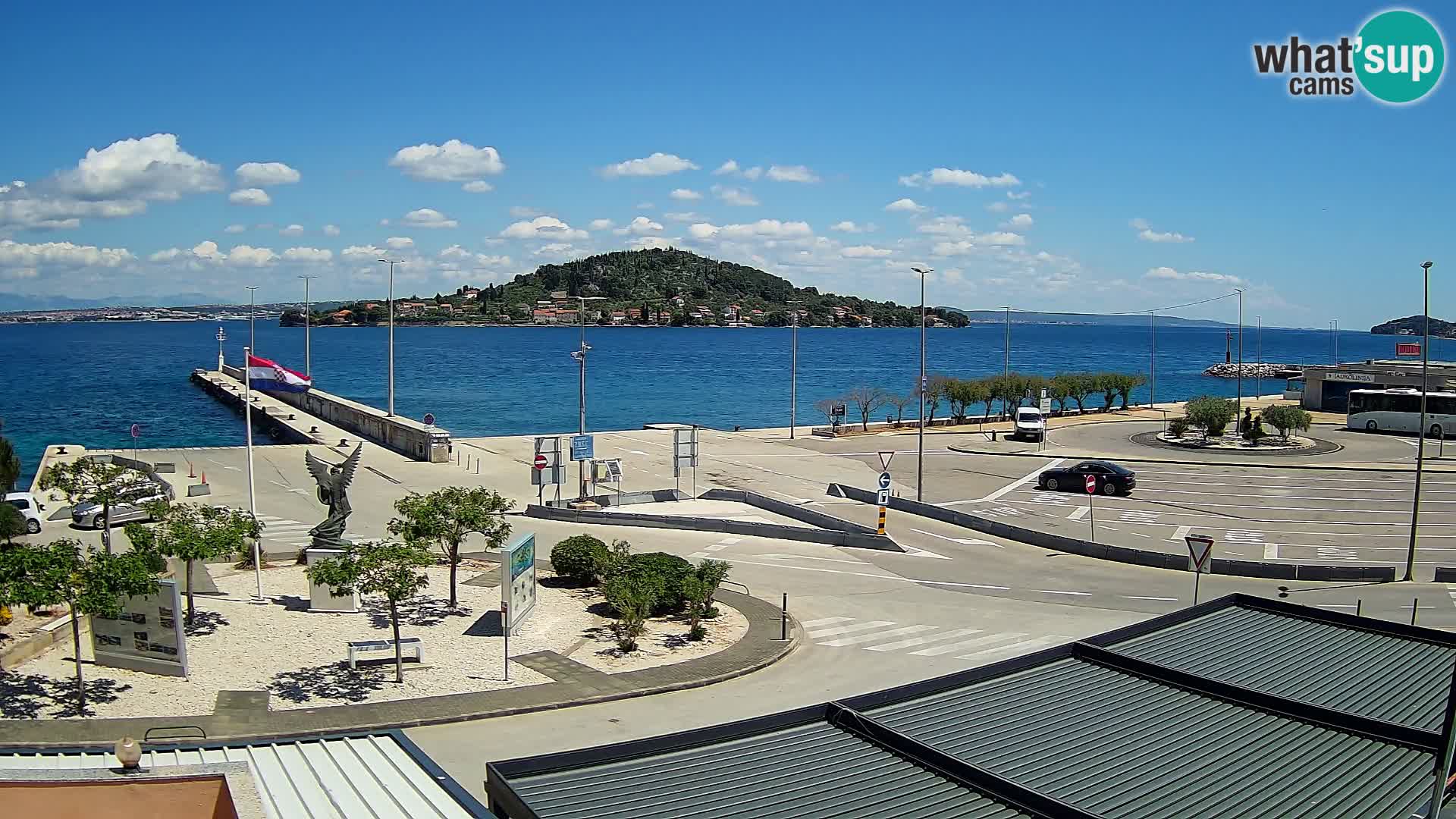 Web cam UGLJAN – Ferry de Preko à Zadar