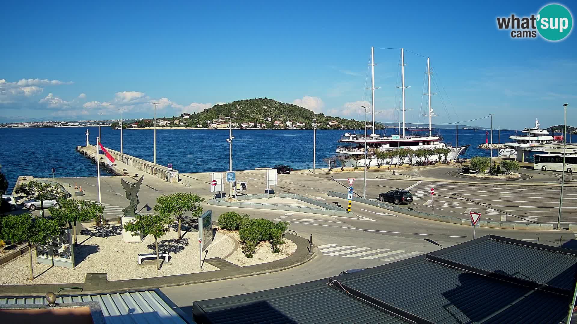 UGLJAN Webcam – Preko-Fähre nach Zadar