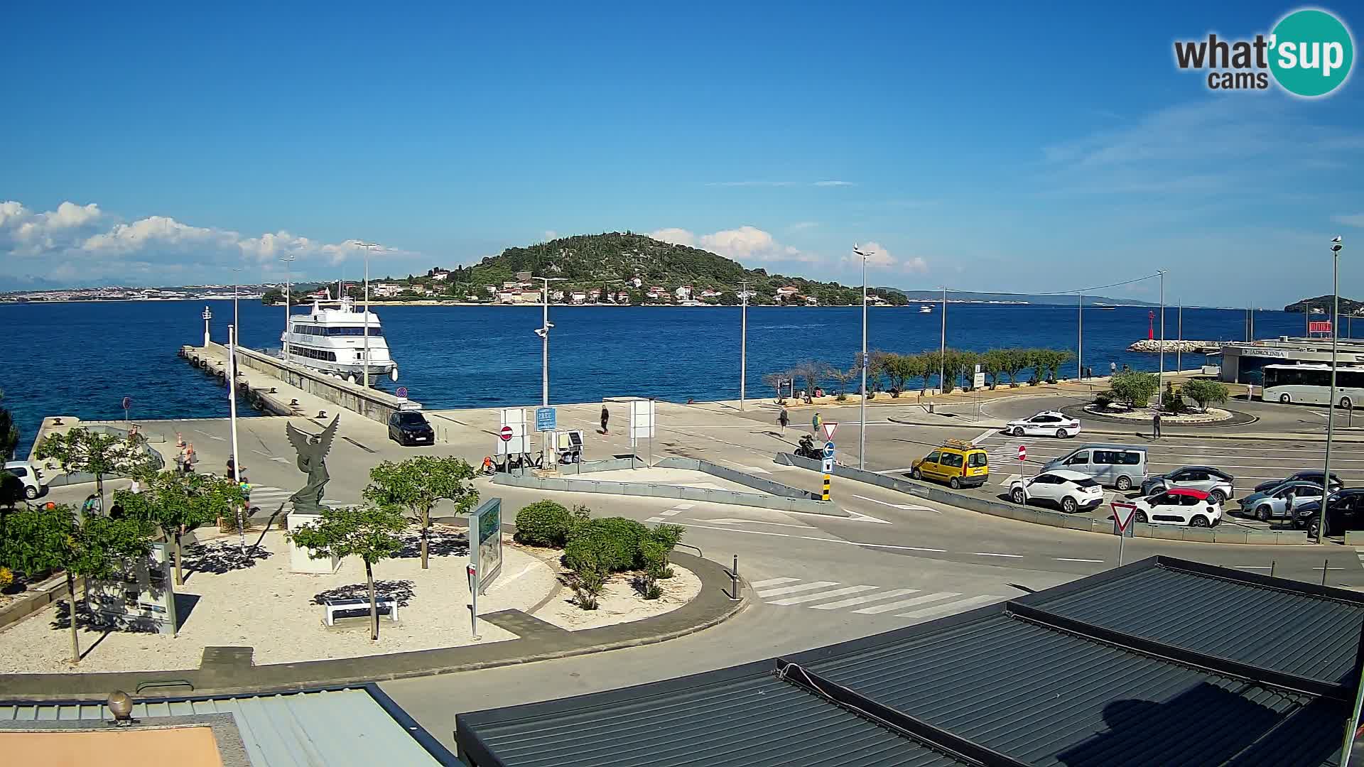 Webcam Ugljan – Preko Ferry to Zadar