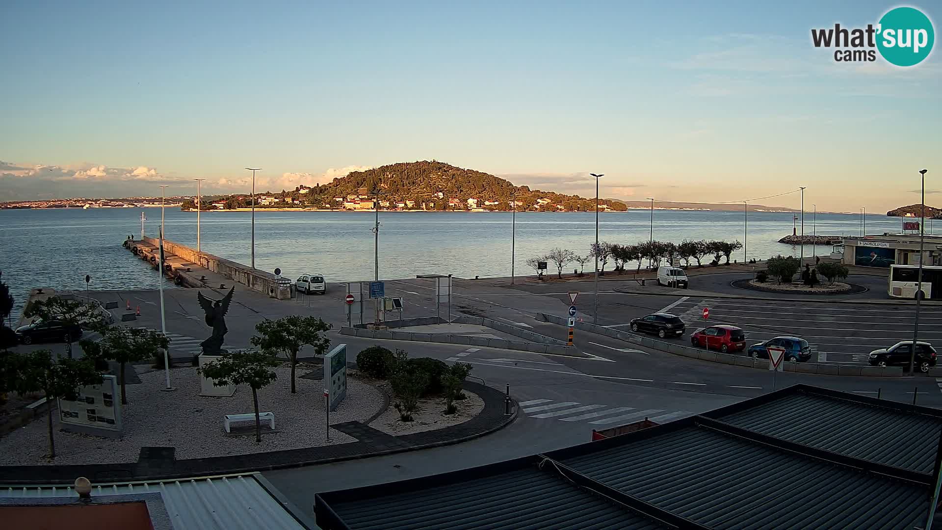 Webcam Ugljan – Preko Ferry to Zadar