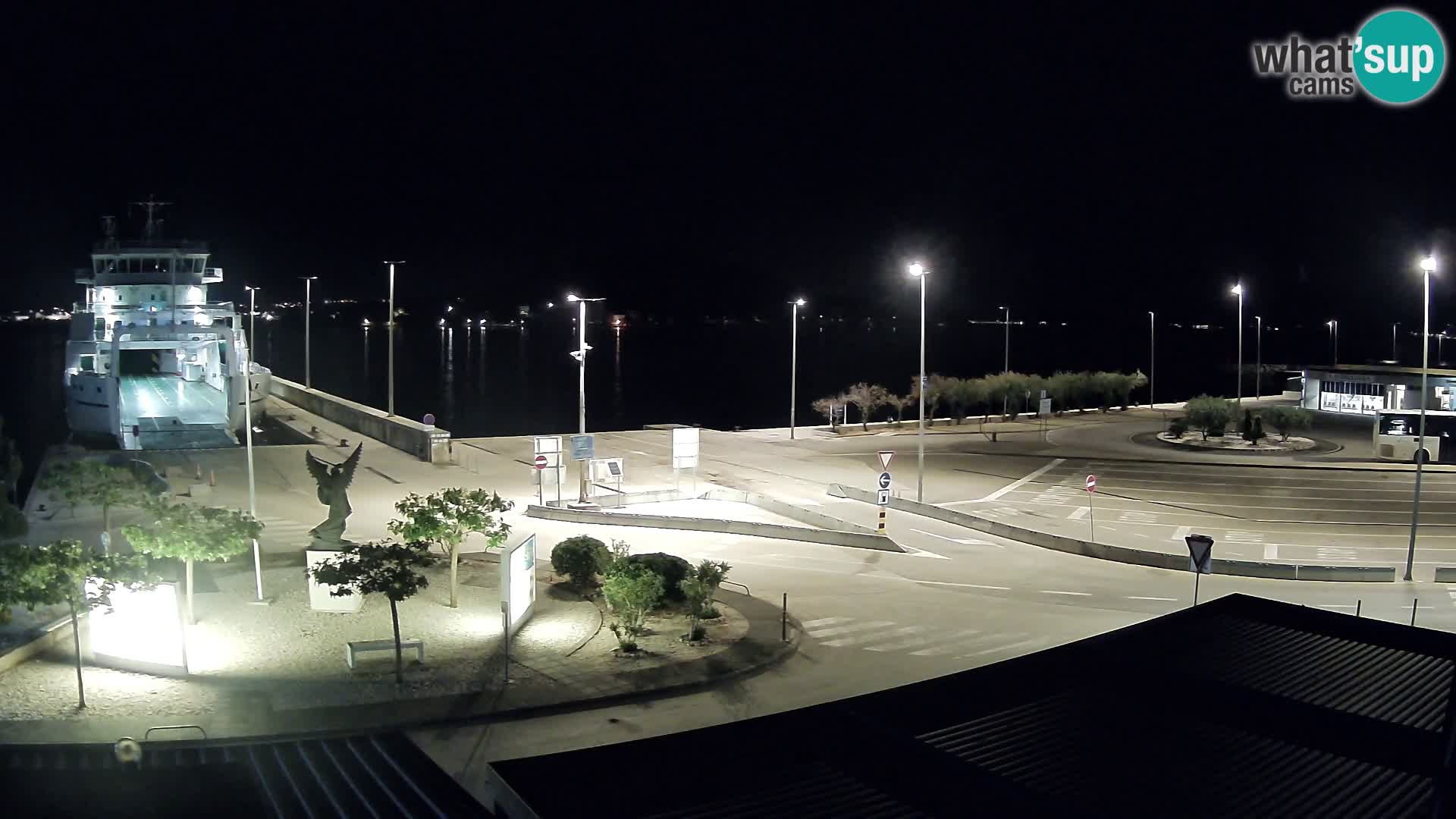 Web kamera Ugljan – Preko trajekt za Zadar