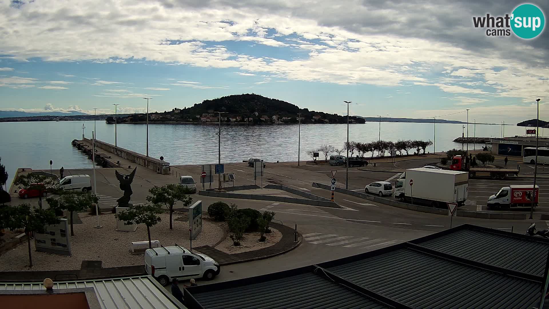 Webcam Ugljan – Preko Ferry to Zadar