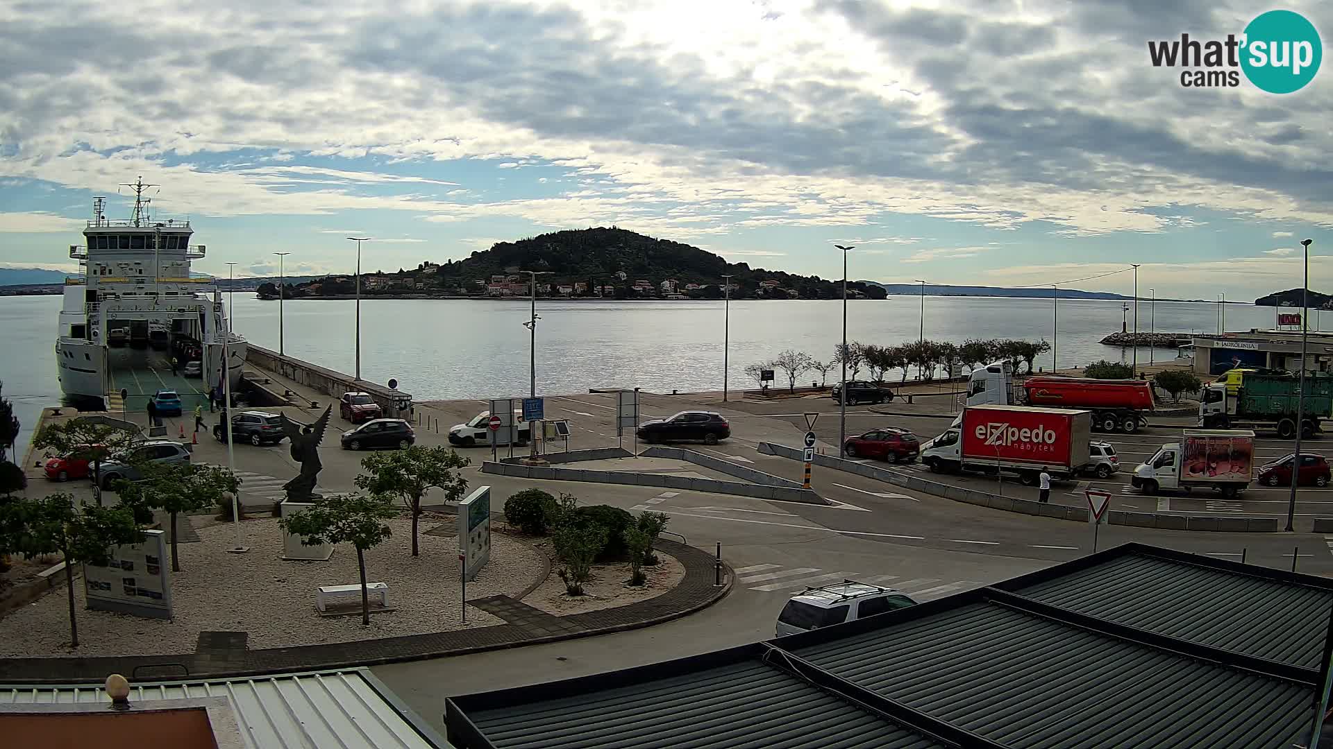UGLJAN Webcam – Preko-Fähre nach Zadar