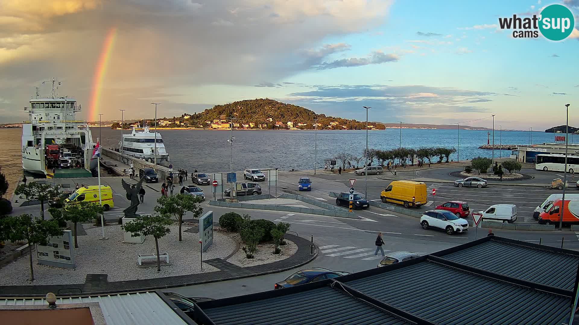 Web cam UGLJAN – Ferry de Preko à Zadar