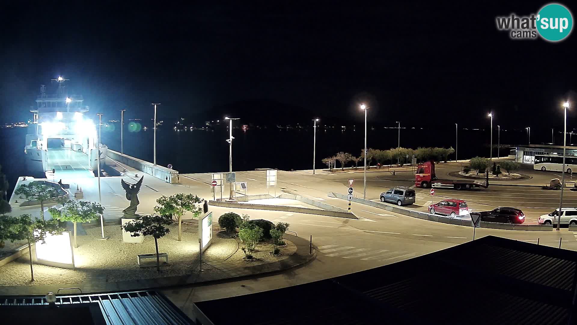 Webcam Ugljan – Preko Ferry to Zadar