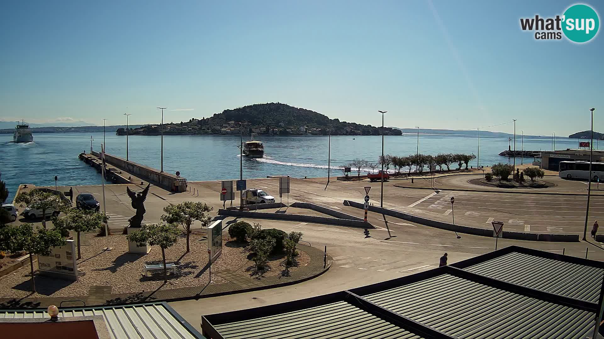 UGLJAN Webcam – Preko-Fähre nach Zadar