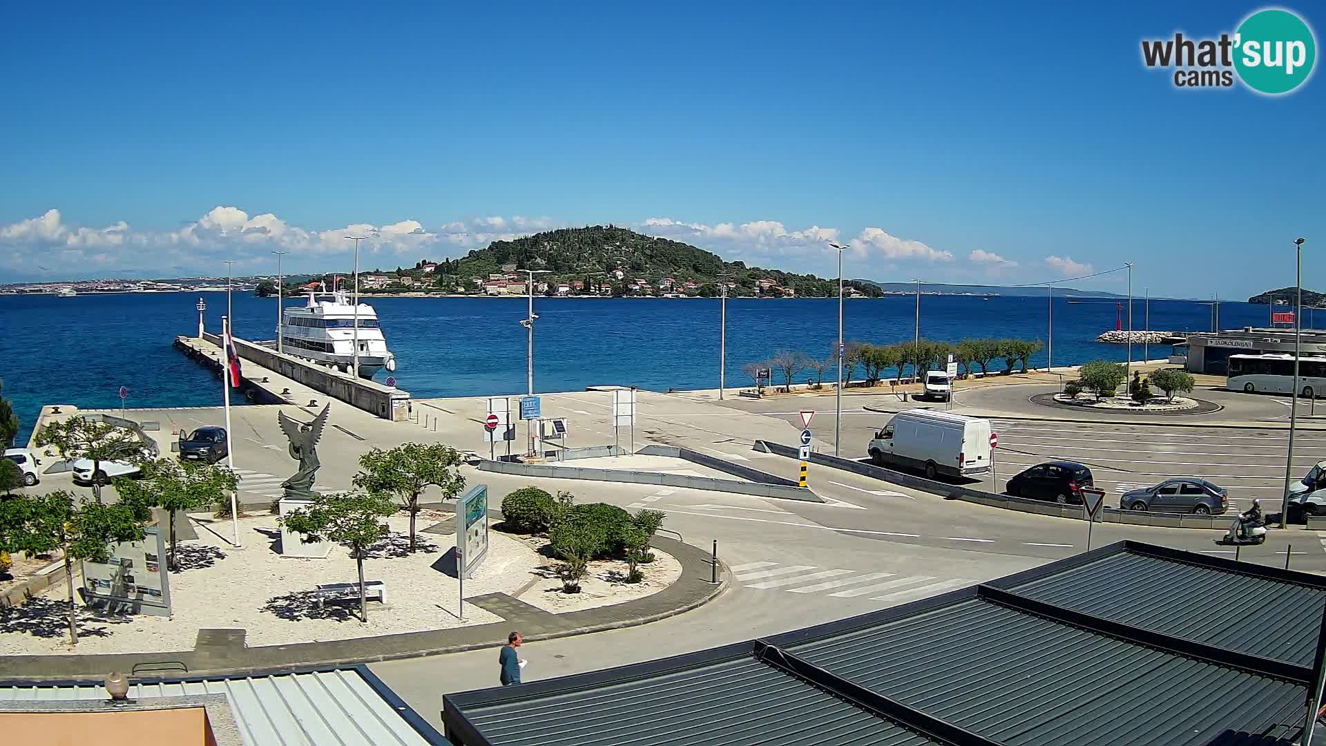 UGLJAN Webcam – Preko-Fähre nach Zadar