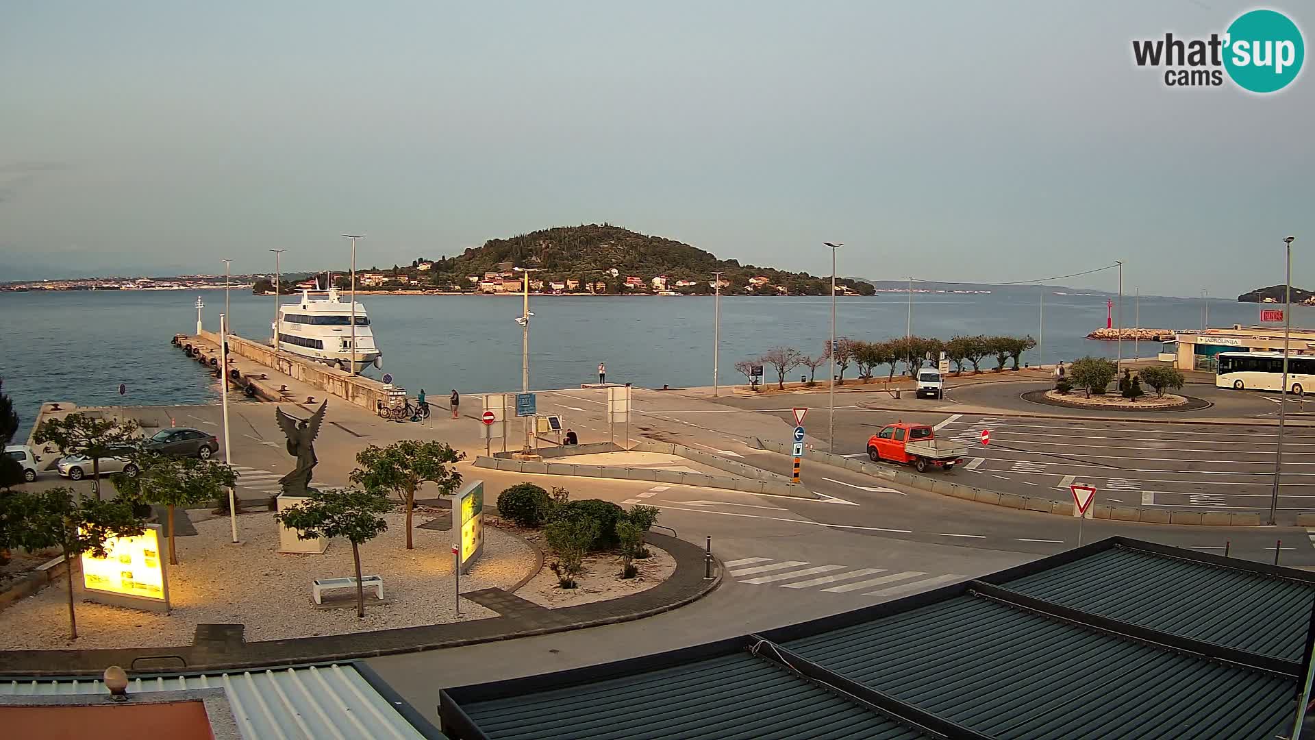 Webcam Ugljan – Preko Ferry to Zadar