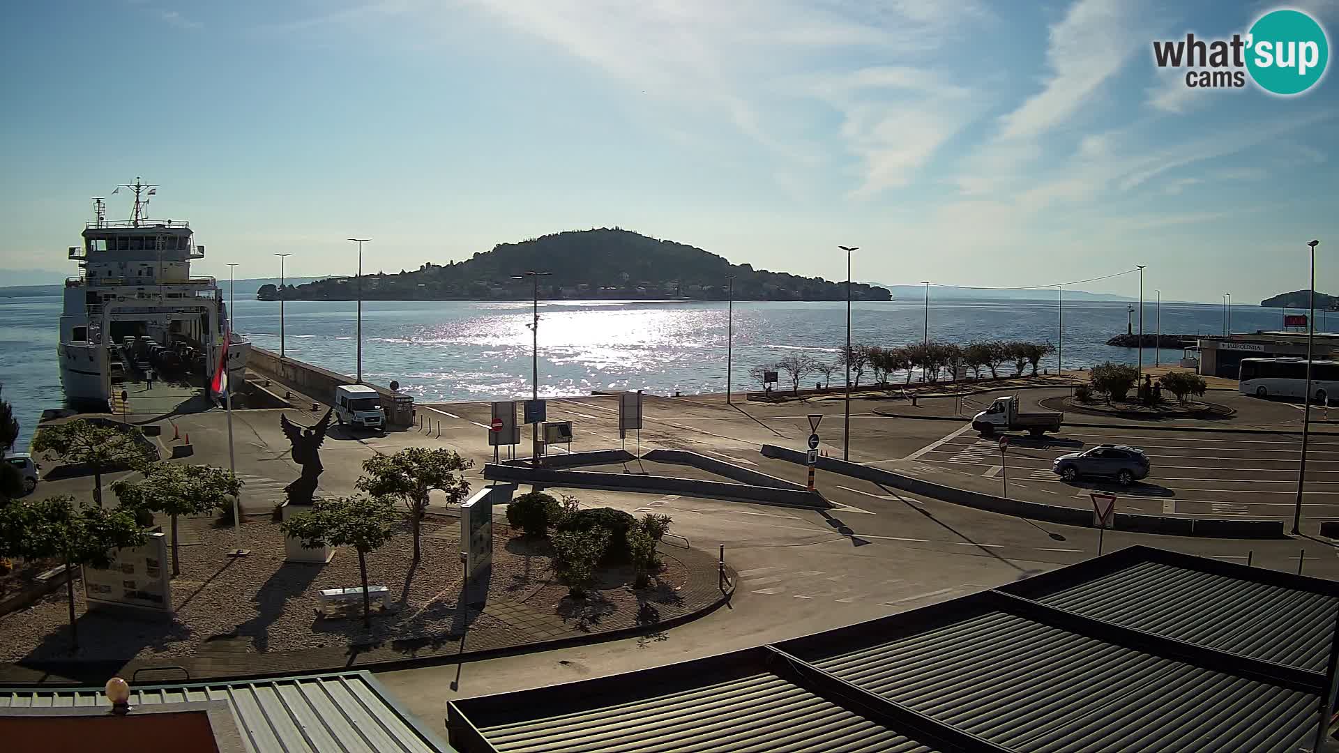 Webcam Ugljan – Preko Ferry to Zadar
