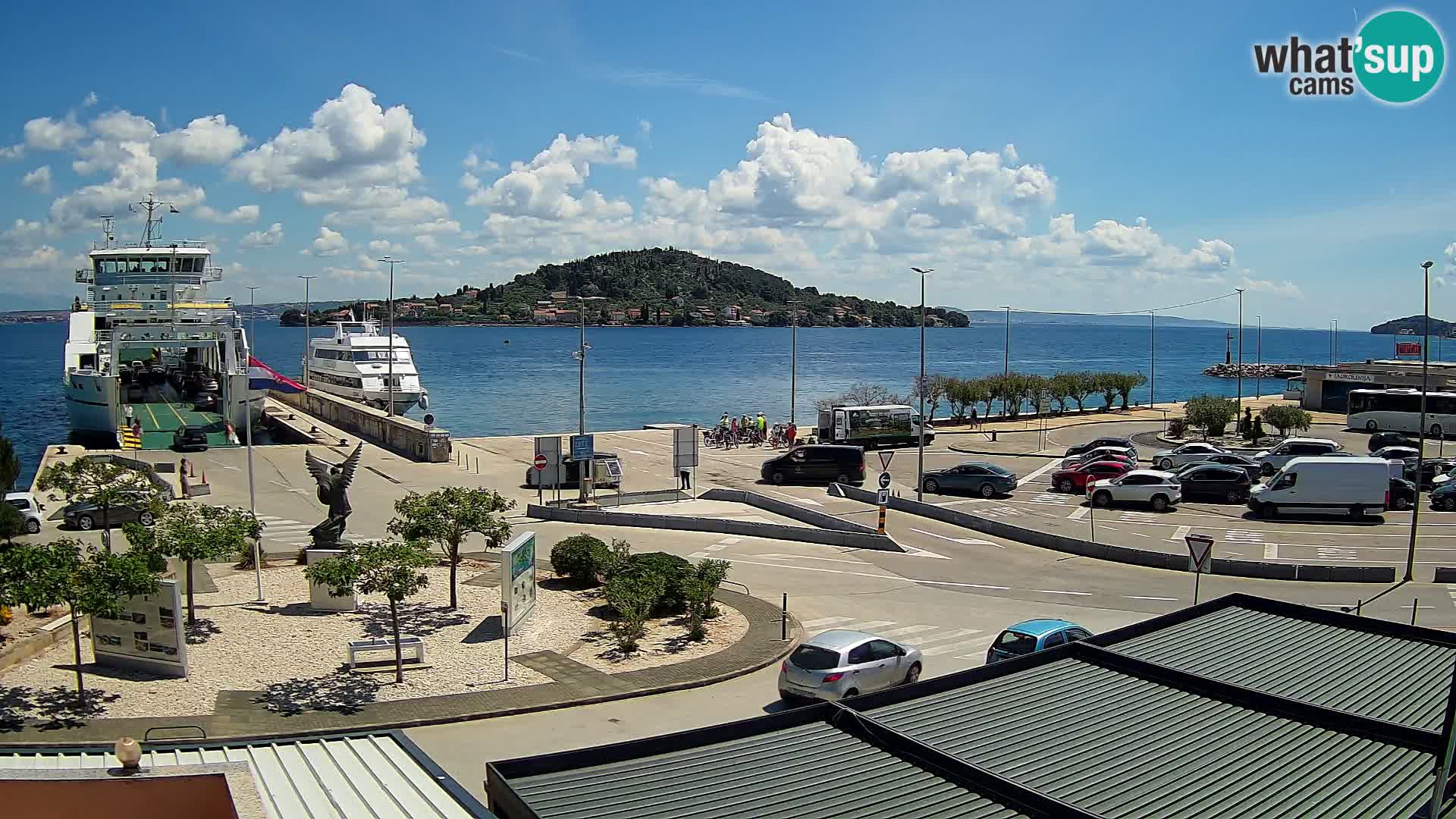 Web cam UGLJAN – Ferry de Preko à Zadar