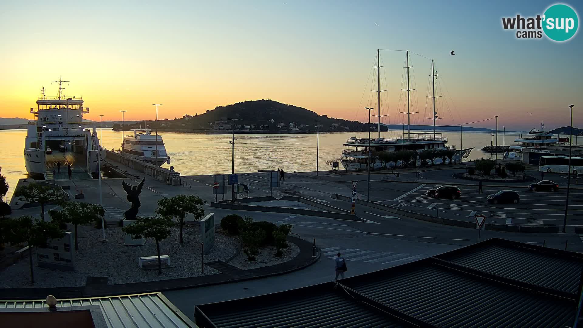 Webcam Ugljan – Preko Ferry to Zadar