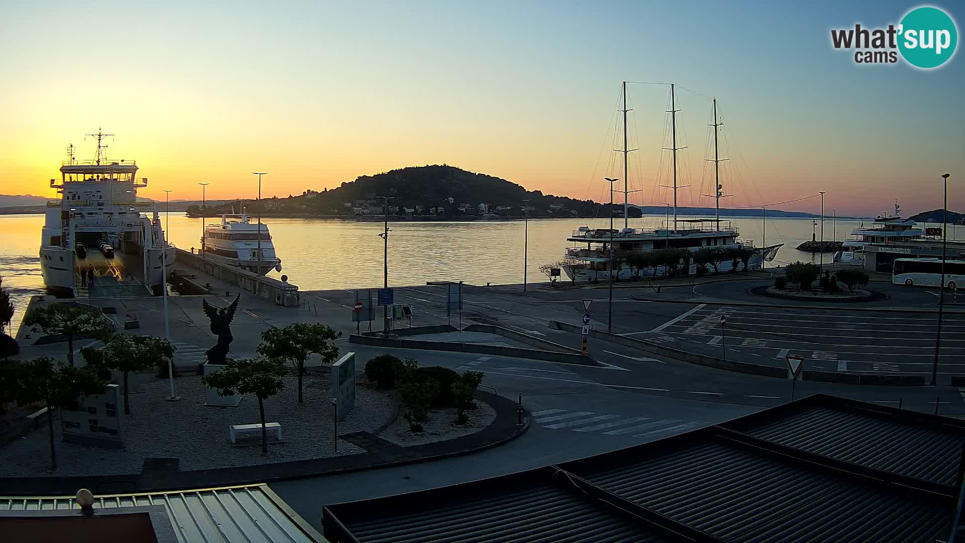 UGLJAN Webcam – Preko-Fähre nach Zadar