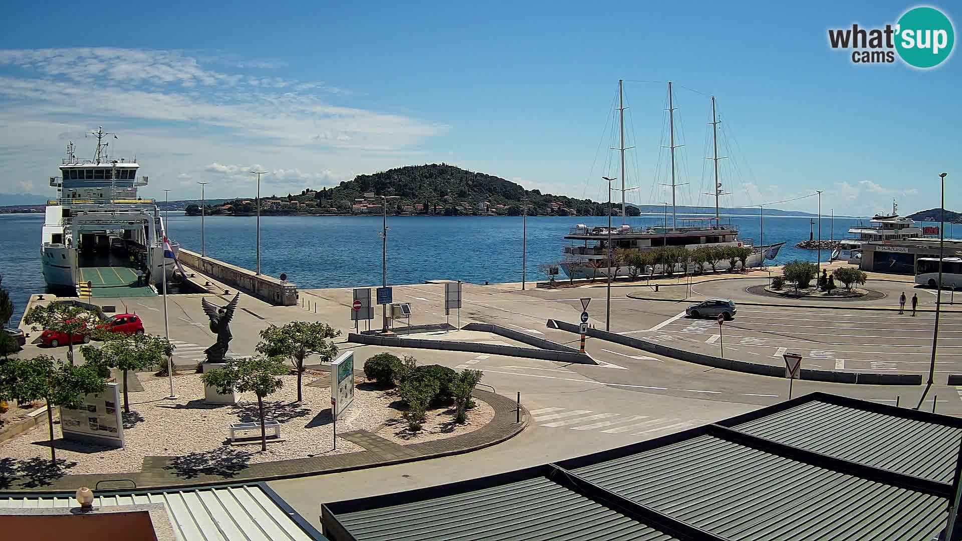Cámara web UGLJAN – Transportar de Preko a Zadar